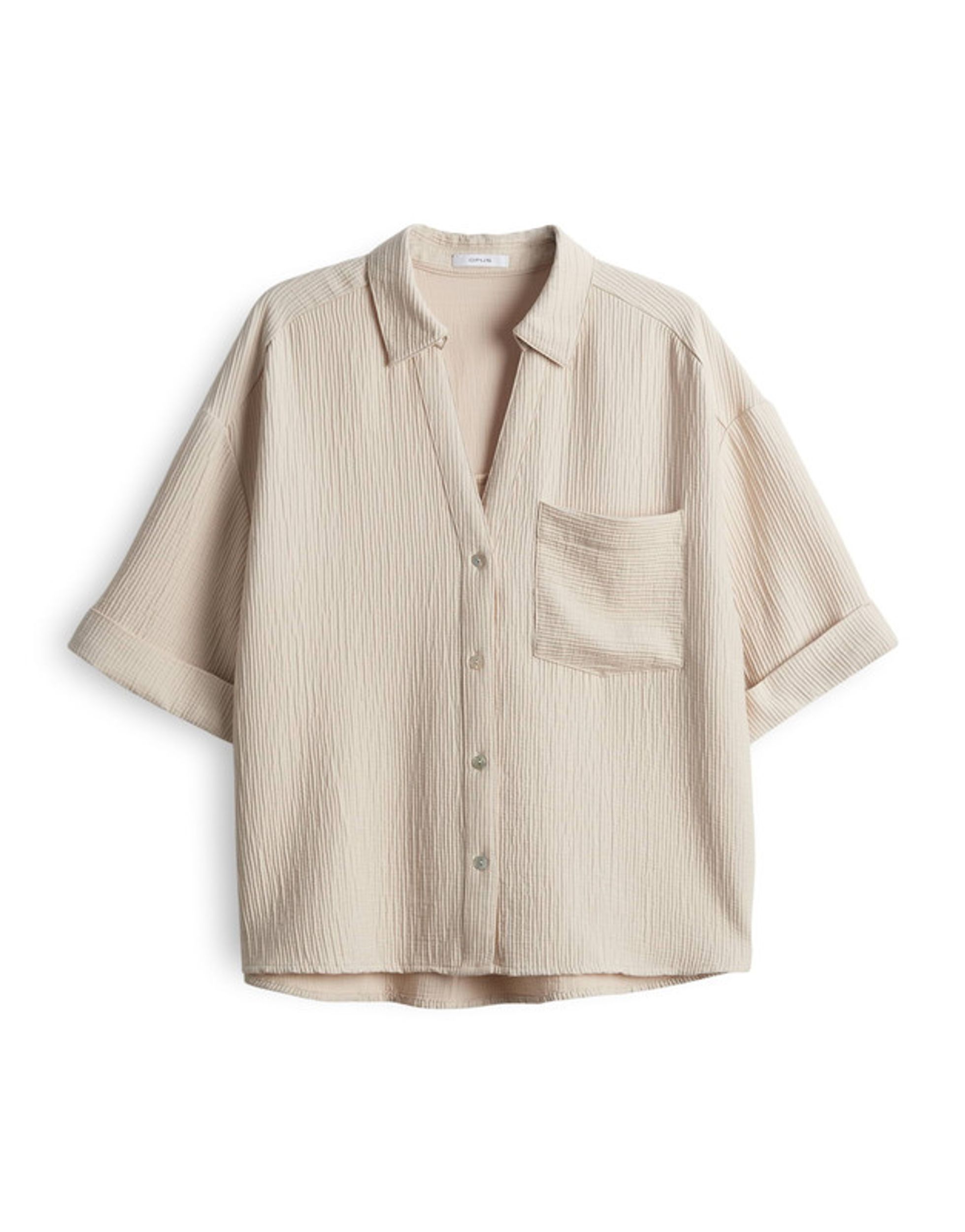 Opus |  Opus Druckbluse  | 38 | natural glaze