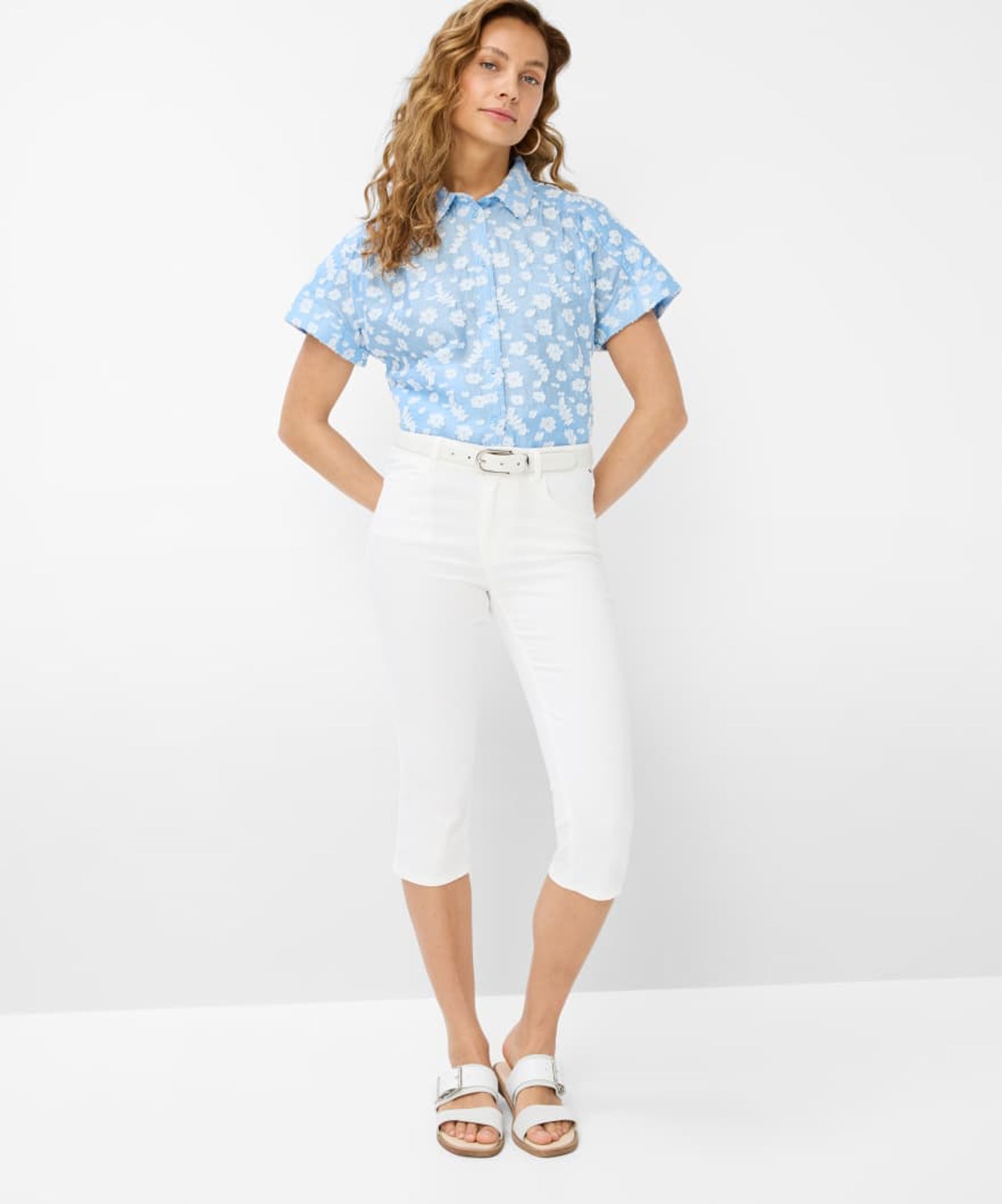 Brax |  Brax 7/8-Jeans  | 40 | white