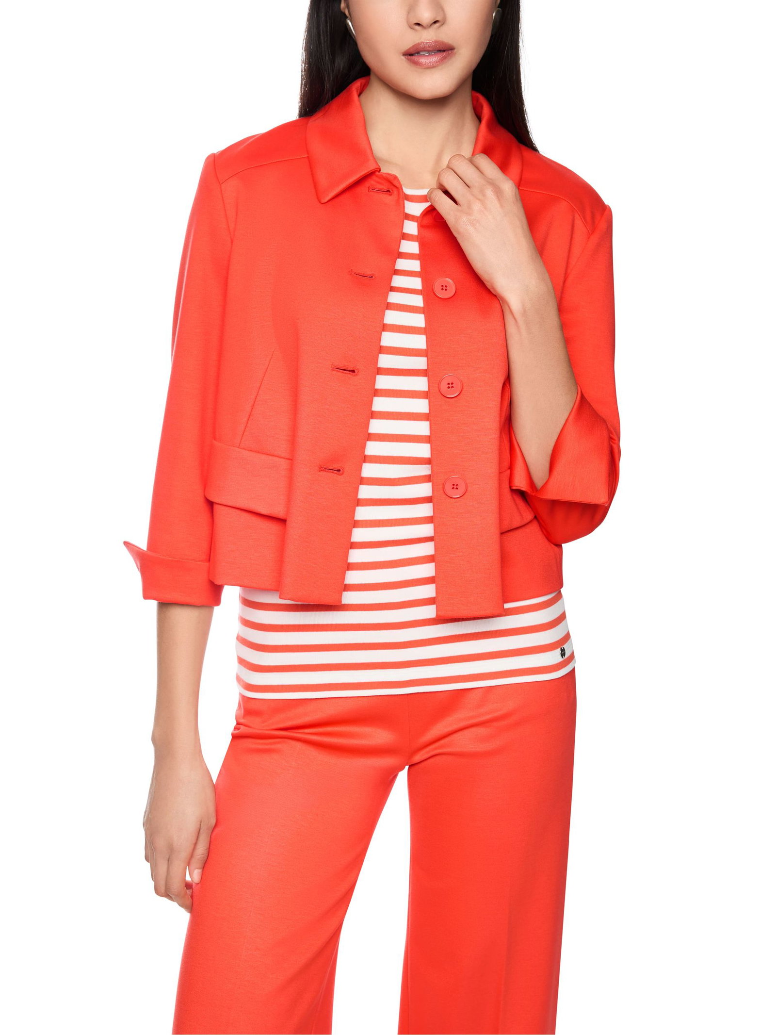 Marc Cain Additions |  Marc Cain Additions Kurzblazer  | 40 | bright tomato