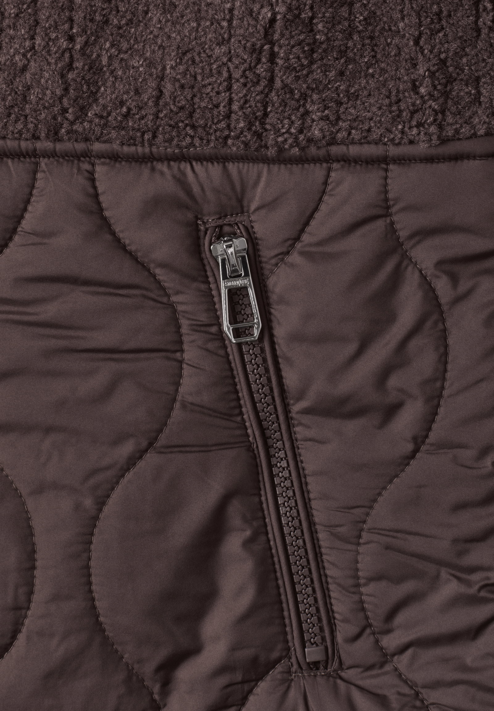 LTD QR Mat Mix Teddy Jkt, plummy brown #2