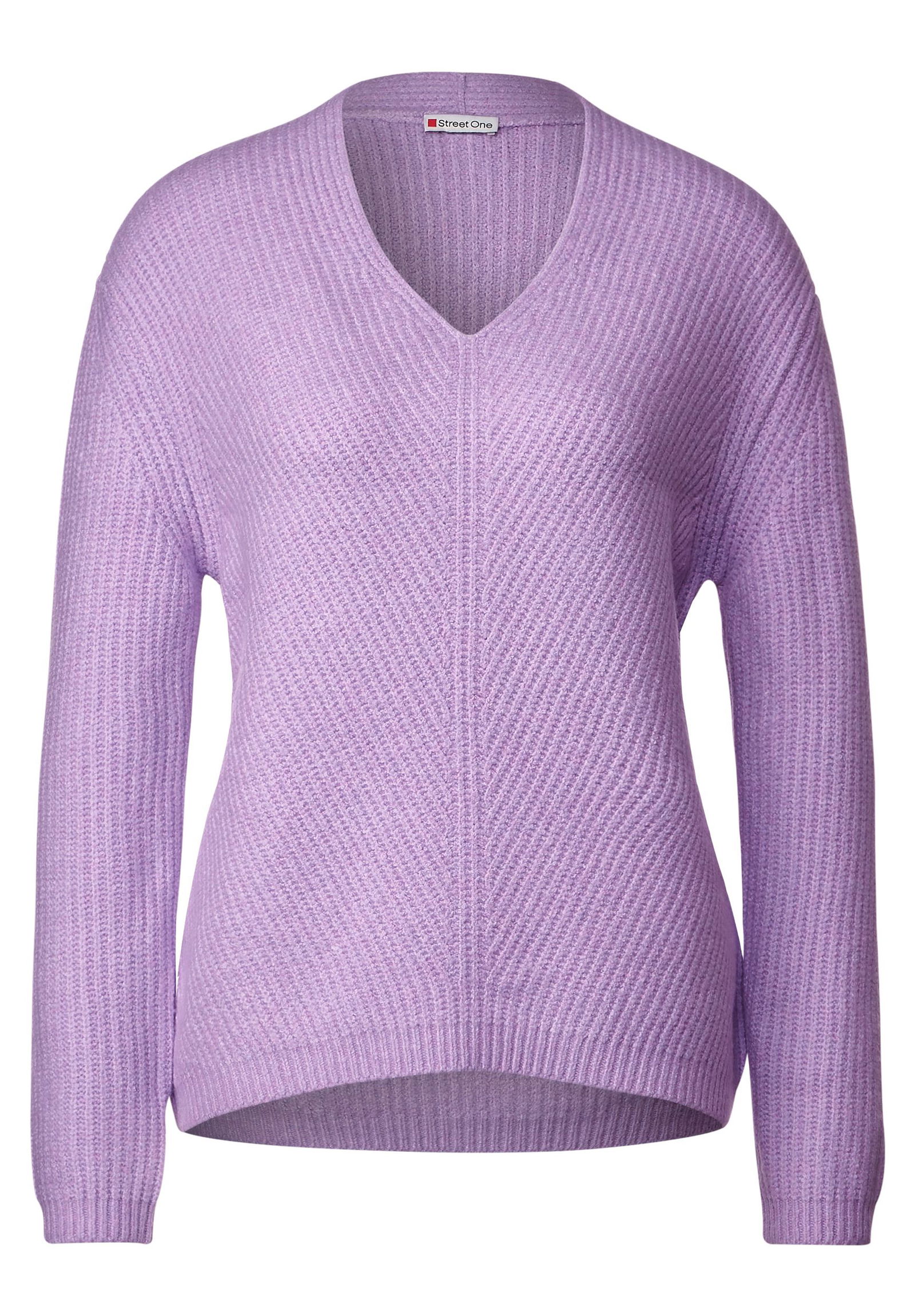 Street One |  Street One Pullover  | 42 | soft pure lilac melange