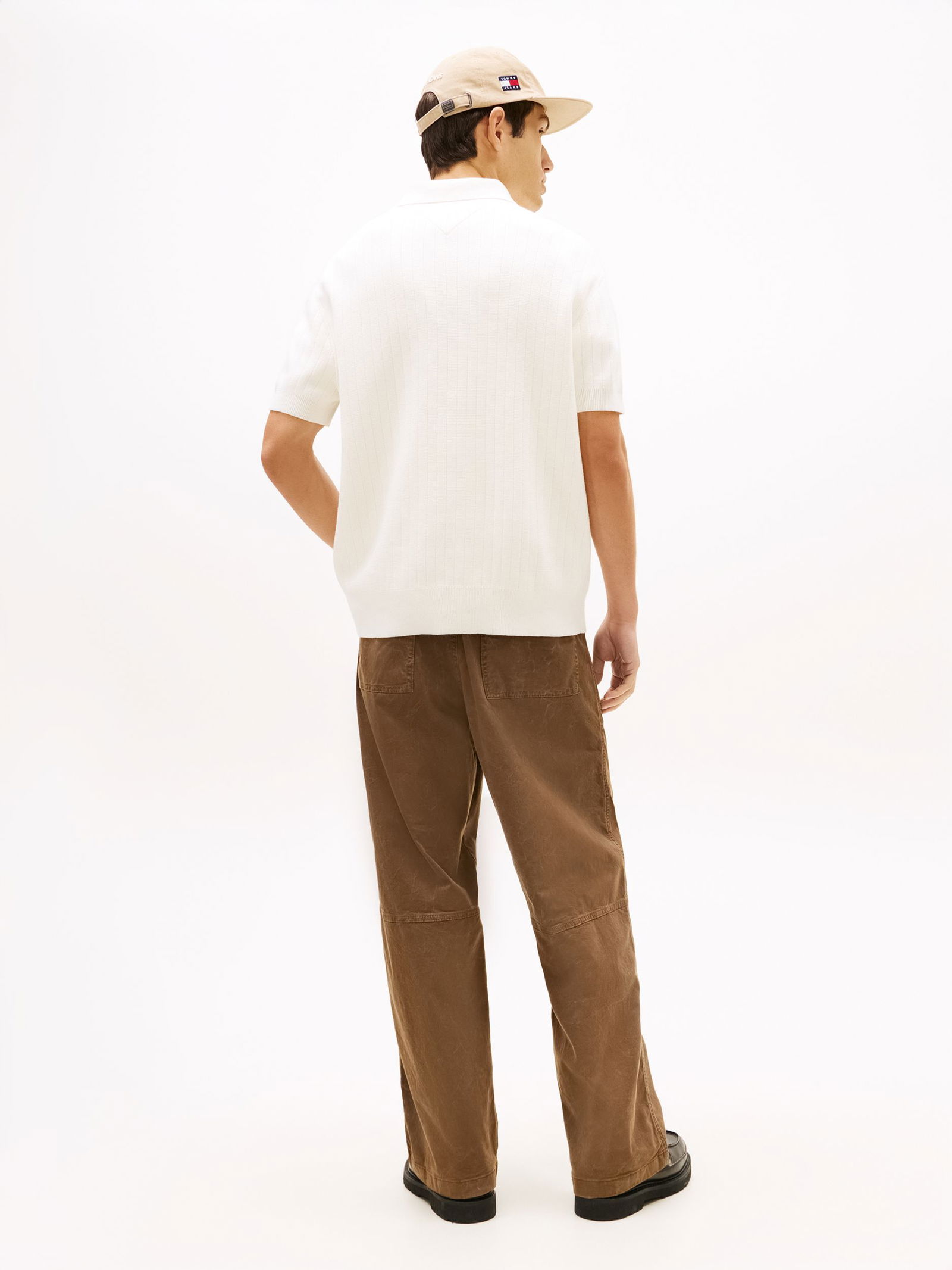 Tommy Jeans |  Tommy Jeans Poloshirt  | L | ancient white