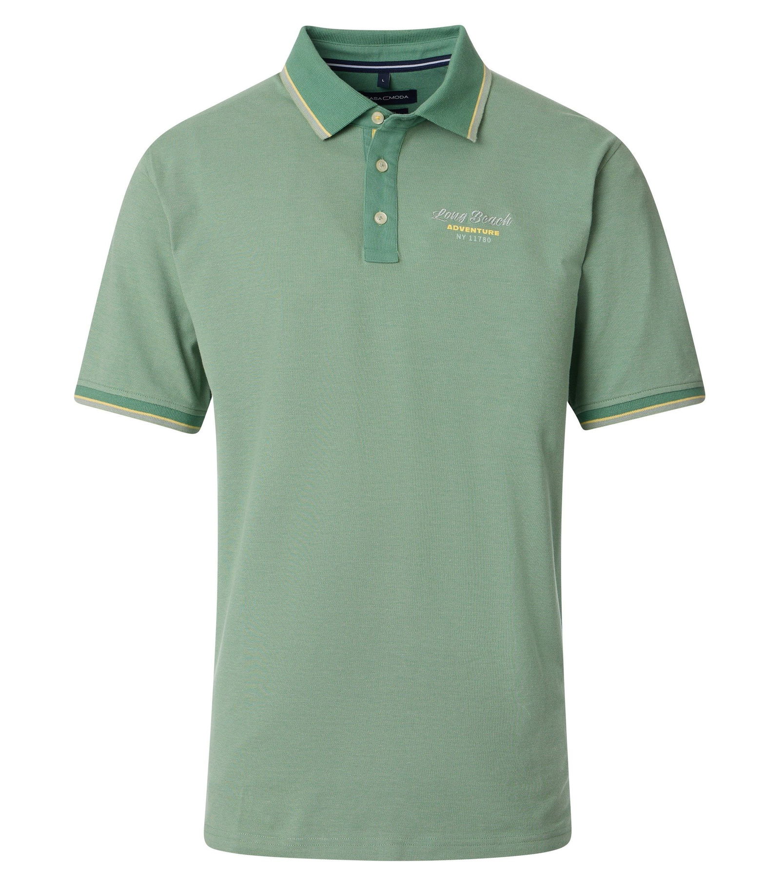 5d958834282545ae65a61b9f2bd00a31 Casa Moda |  Casa Moda Poloshirt  | M | grün