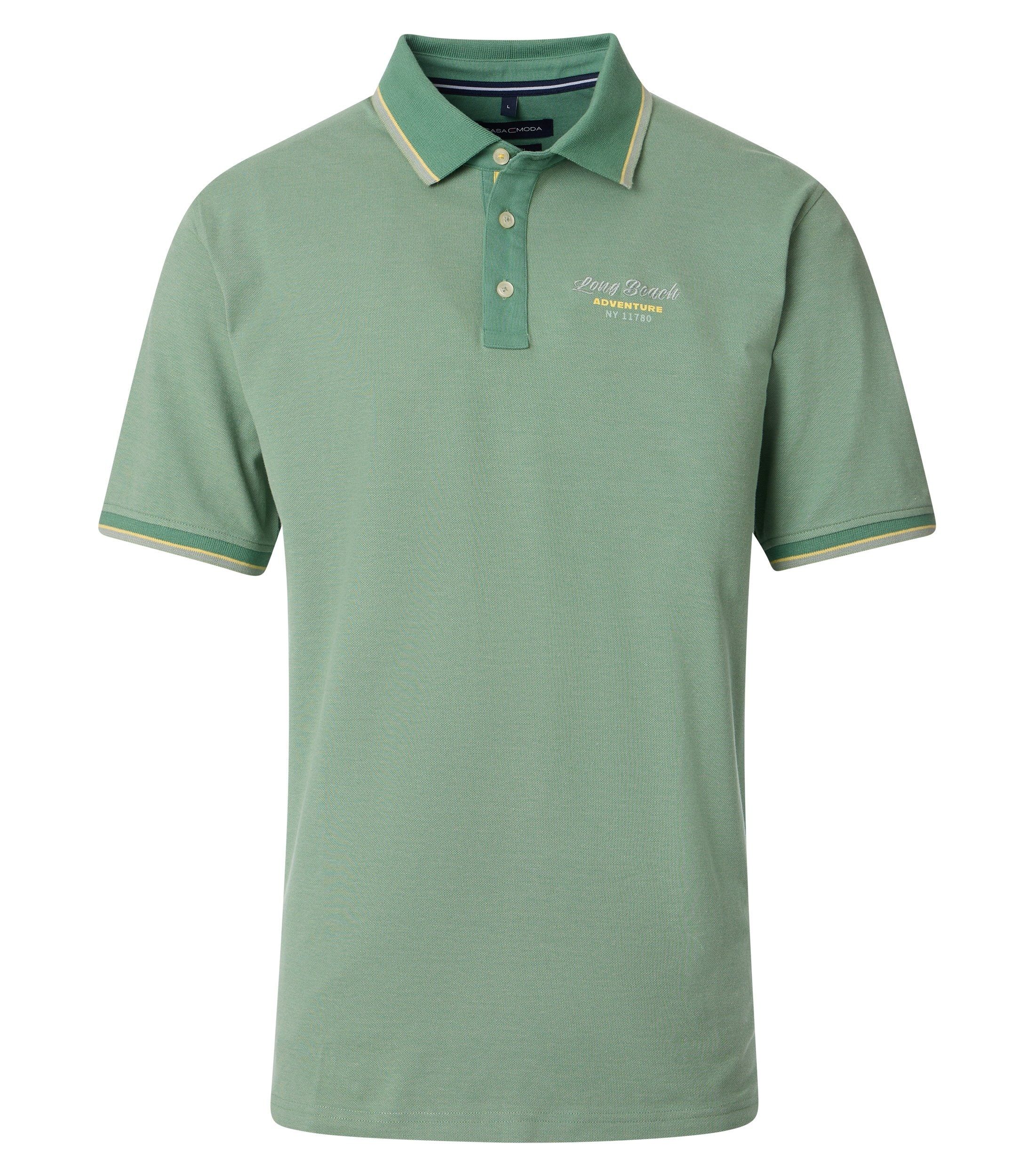 Casa Moda |  Casa Moda Poloshirt  | M | grün