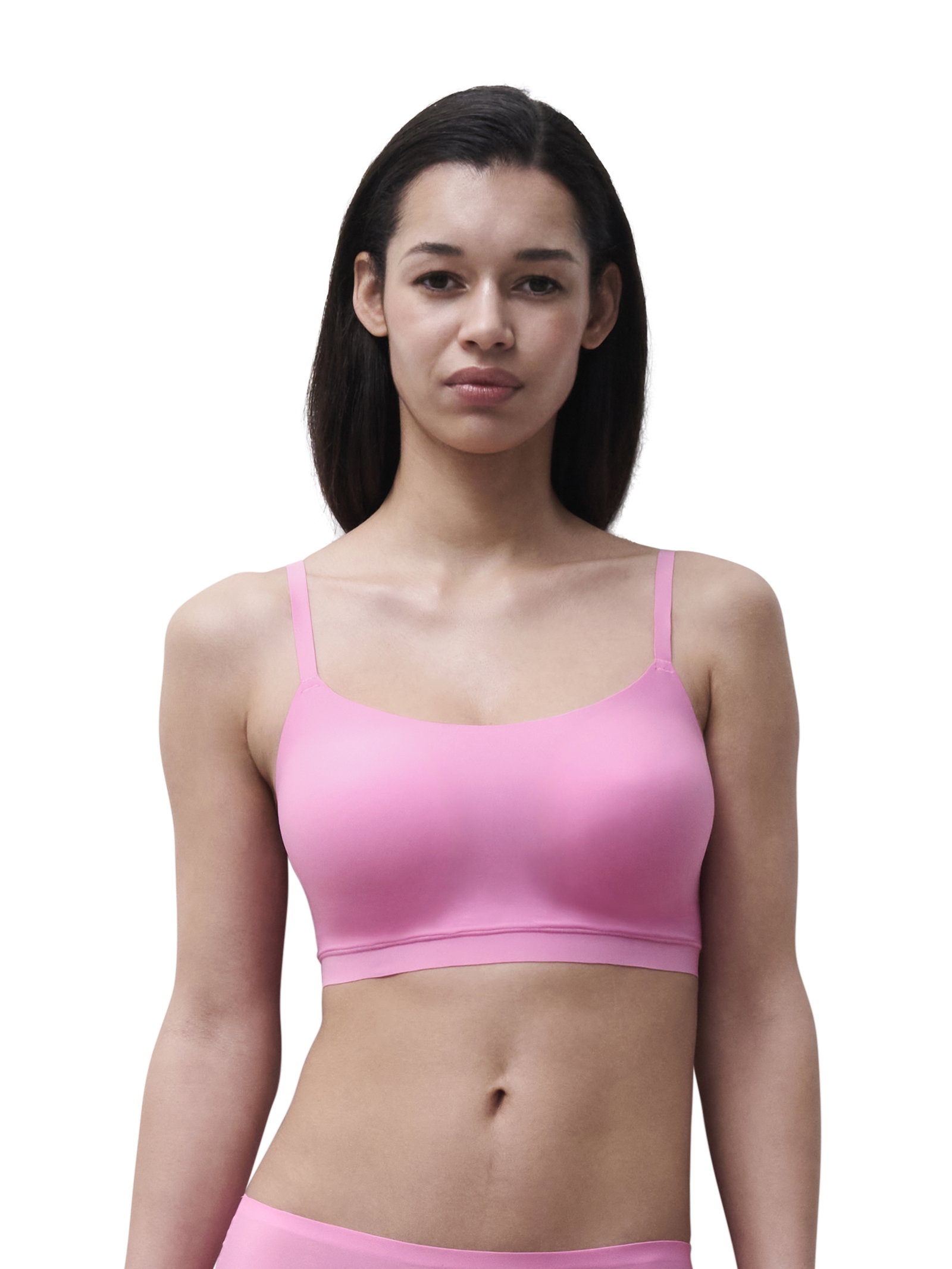 SOFTSTRETCH UW BH B. LOS PADDED BRALETTE, PEONY PINK #2
