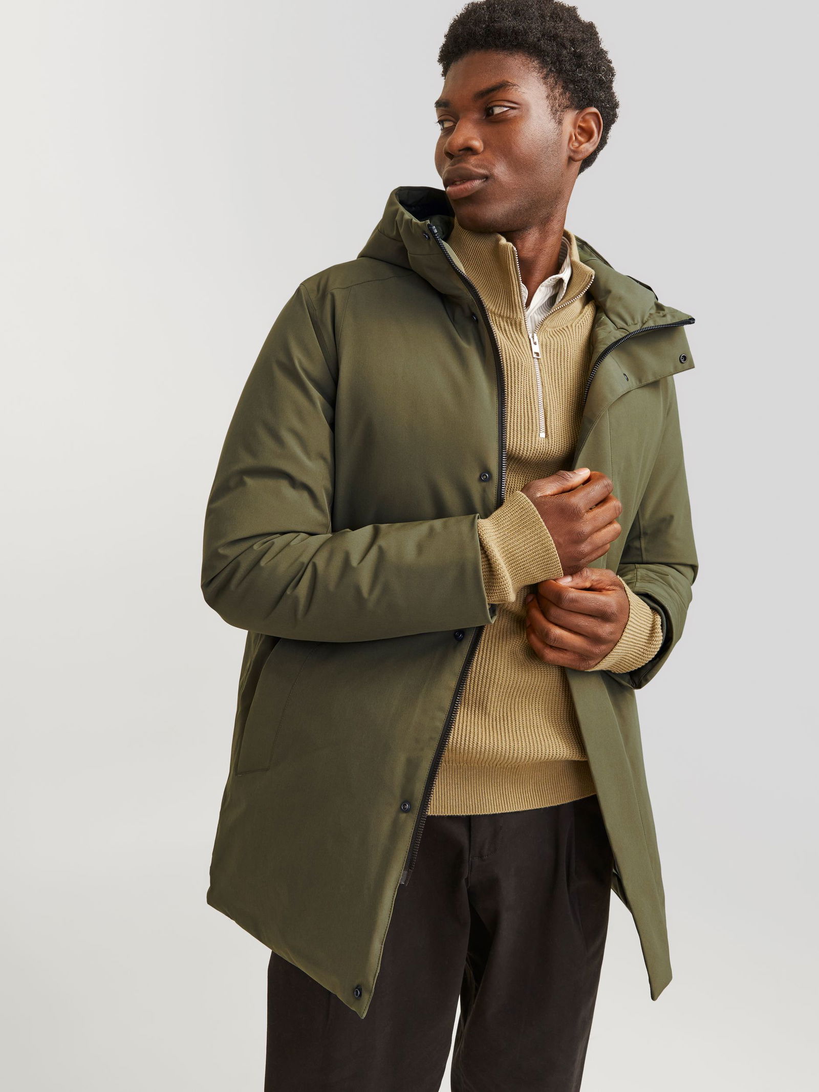 Jack&Jones |  Jack&Jones Parka  | XXL | grape leaf