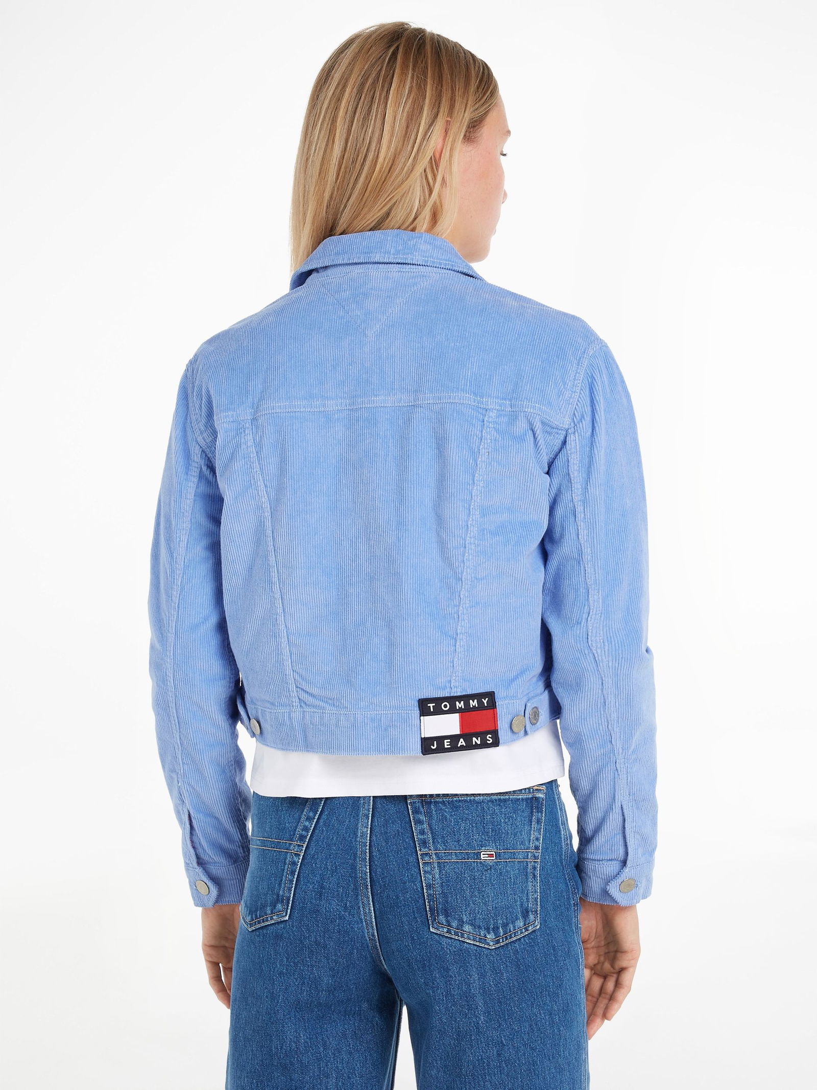 Tommy Jeans |  TJW POP CORD IZZIE SLM JACKET | S | june iris
