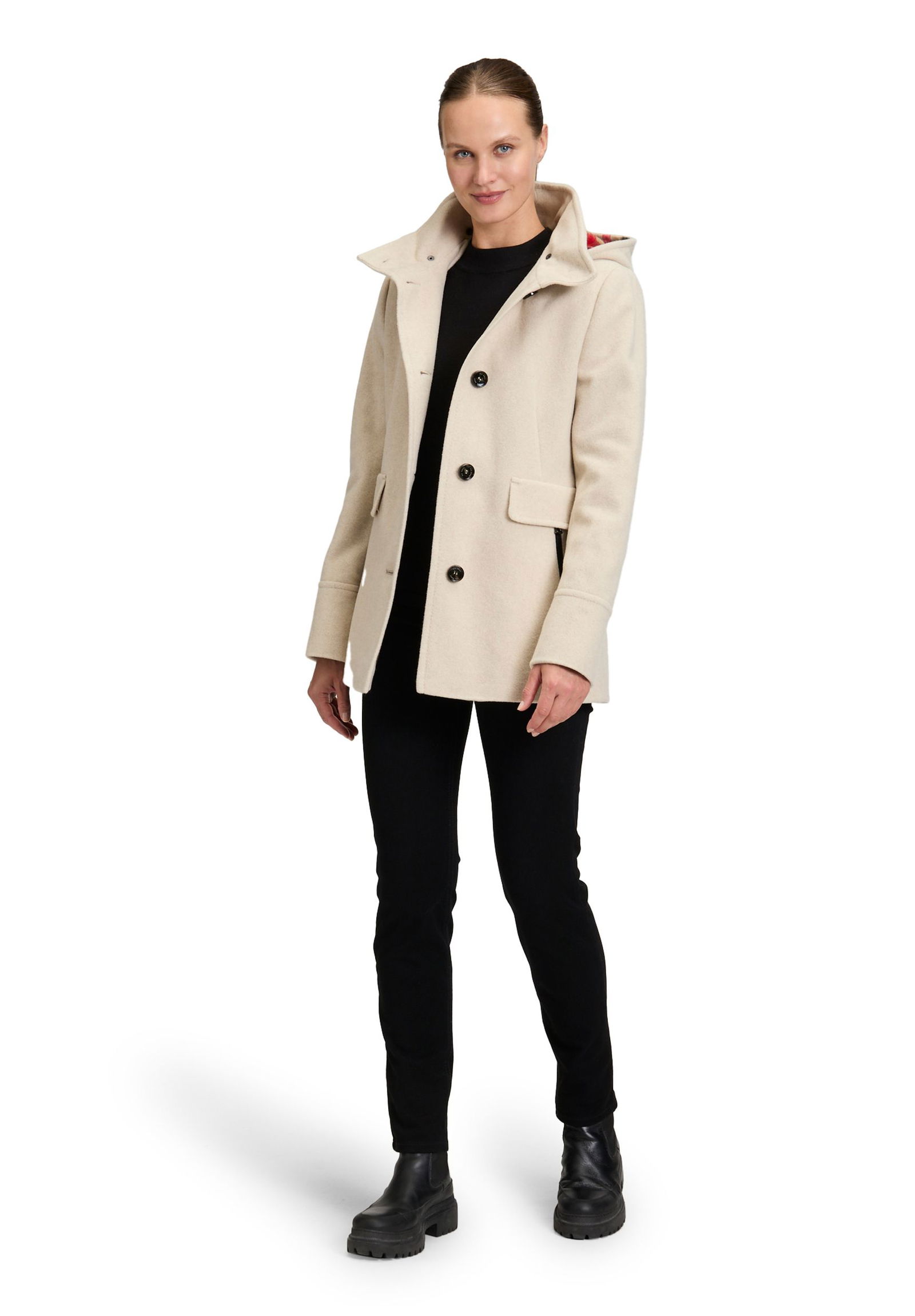 Gil Bret | Gil Bret Wolljacke | 44 | beige melange