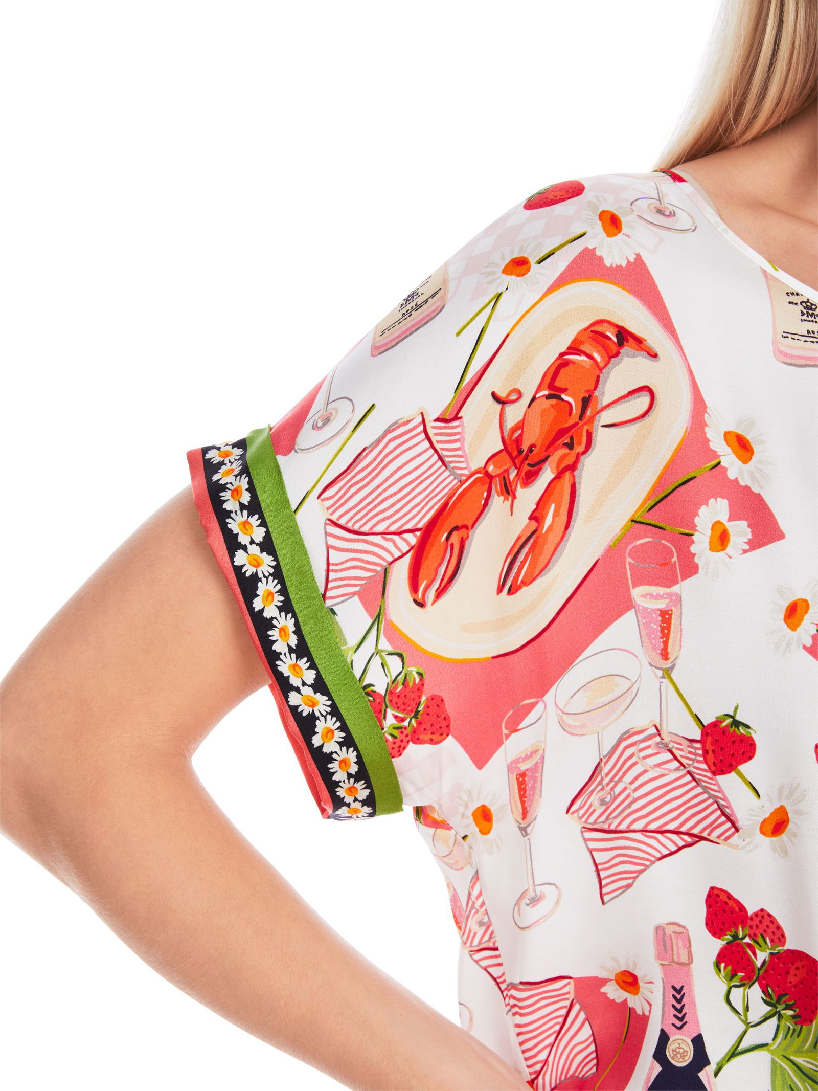 9a4ce2bb0c8077025154cba5c3cac1fc Marc Cain Additions |  Marc Cain Additions Druckbluse  | 38