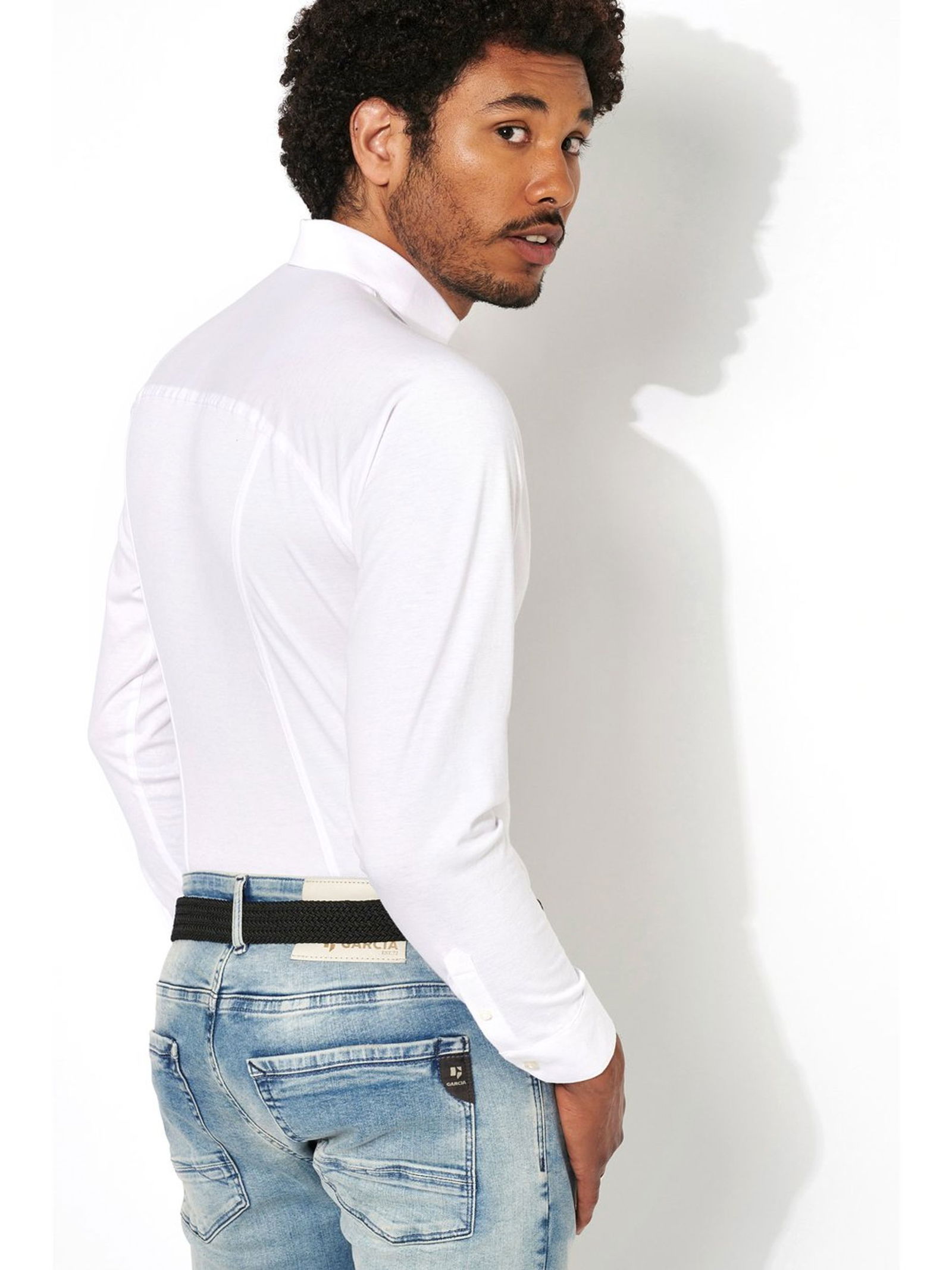 ad1d03ddf98de4f2ed04d693e6a1bf68 DESOTO |  DESOTO Hemd Modern Fit  | M | solid white