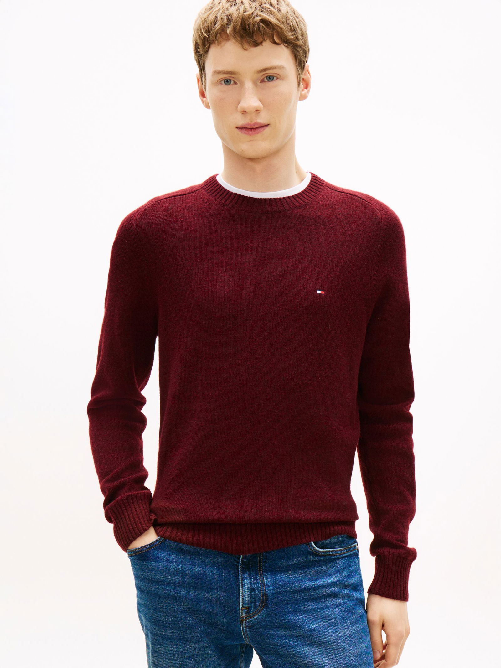 deep burgundy heather