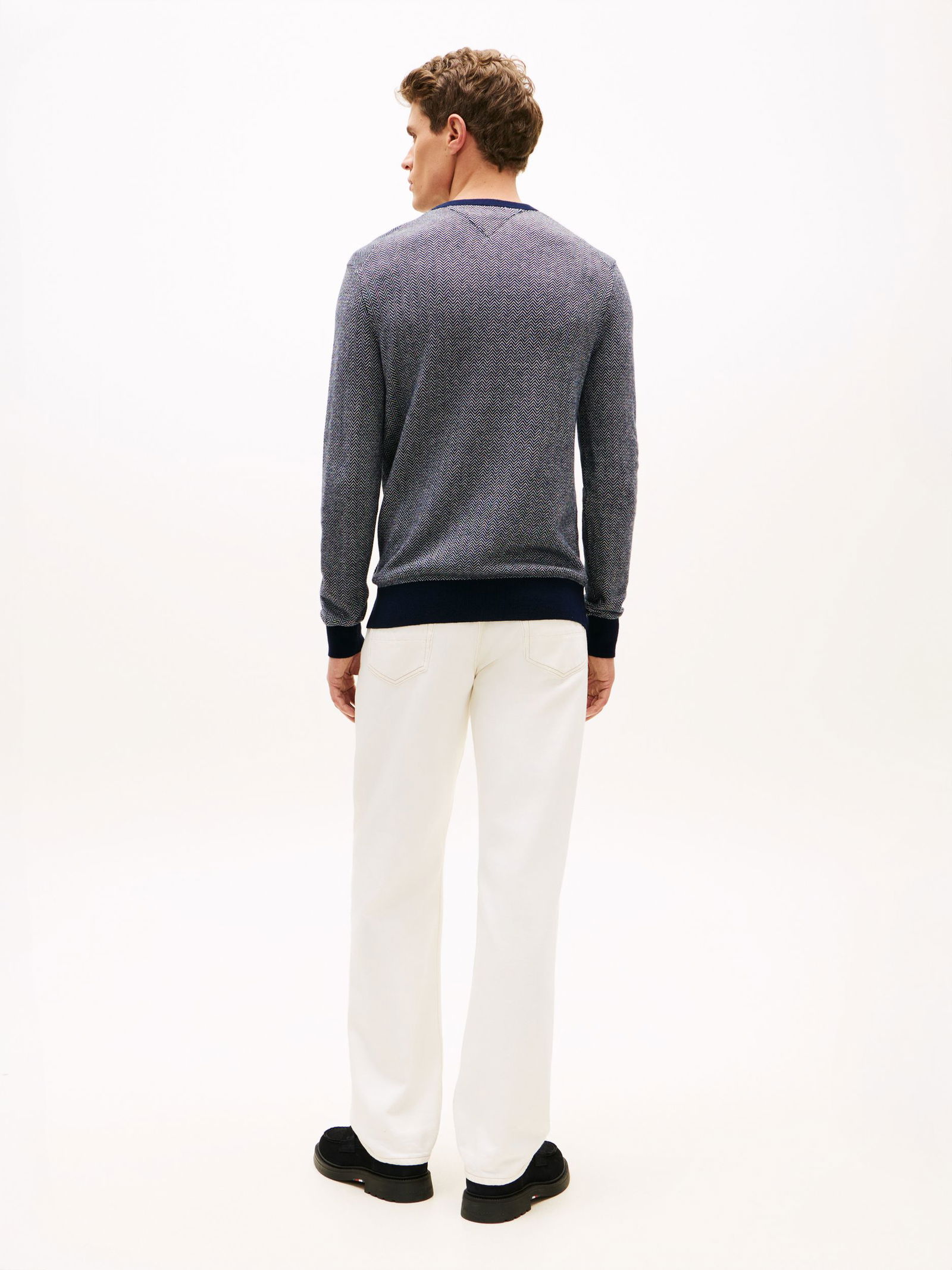 Tommy Hilfiger |  Tommy Hilfiger Pullover  | M | blue spell / stripe