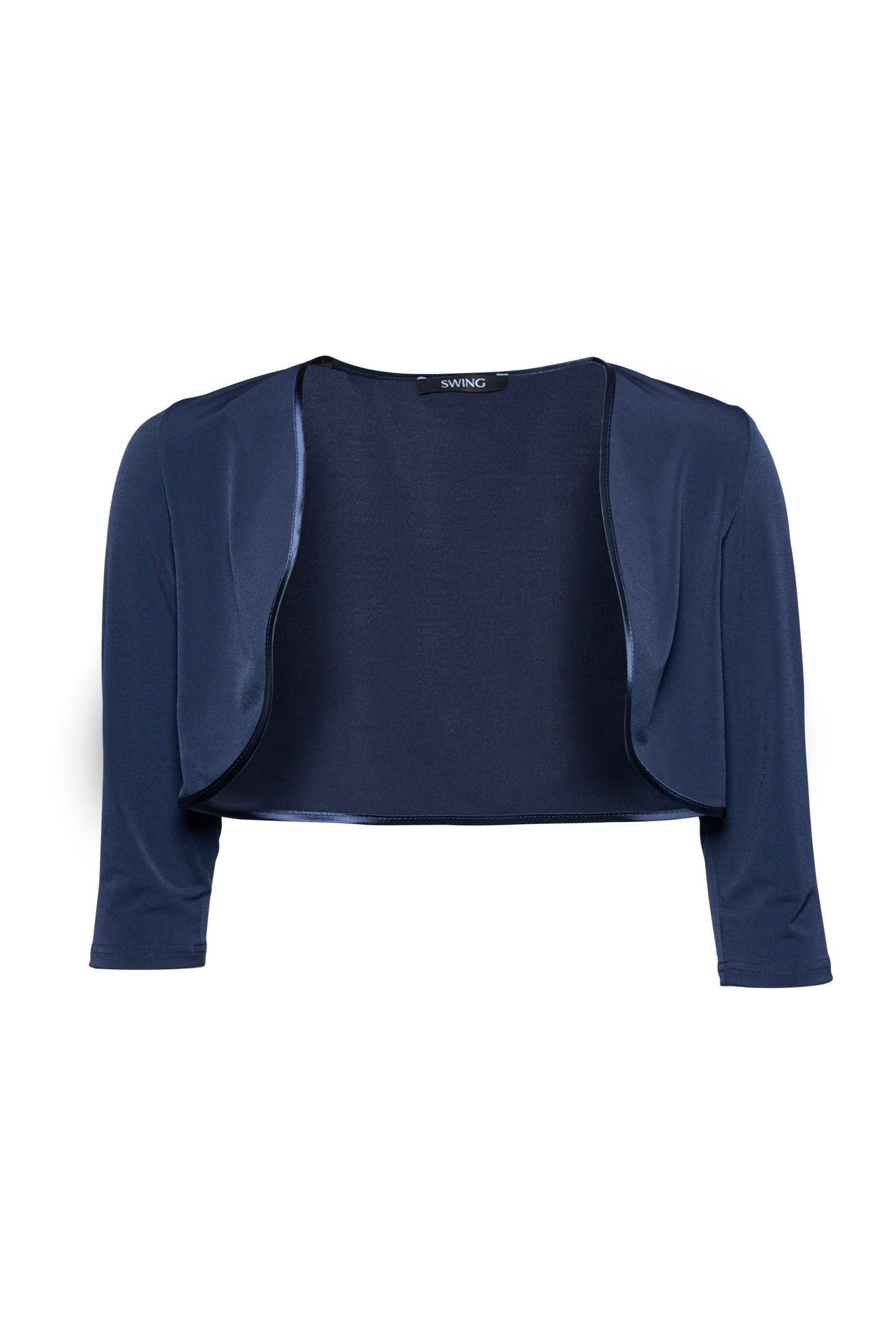 456bc694b56db340e5fc5b9b484fff64 SWING Bolero aus Jersey