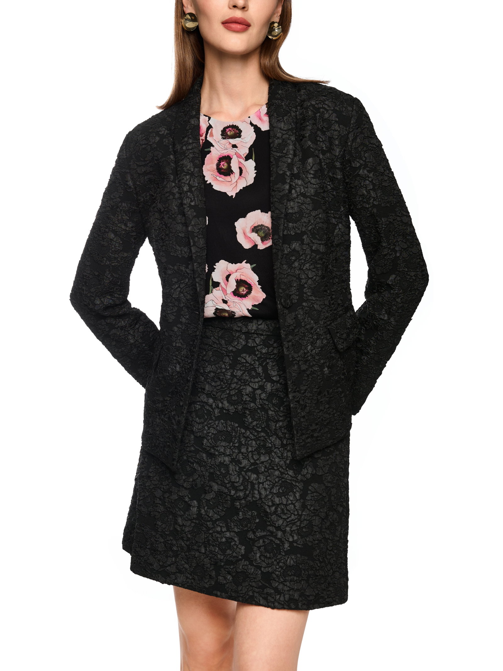 Blazer mit Blumenmuster #5