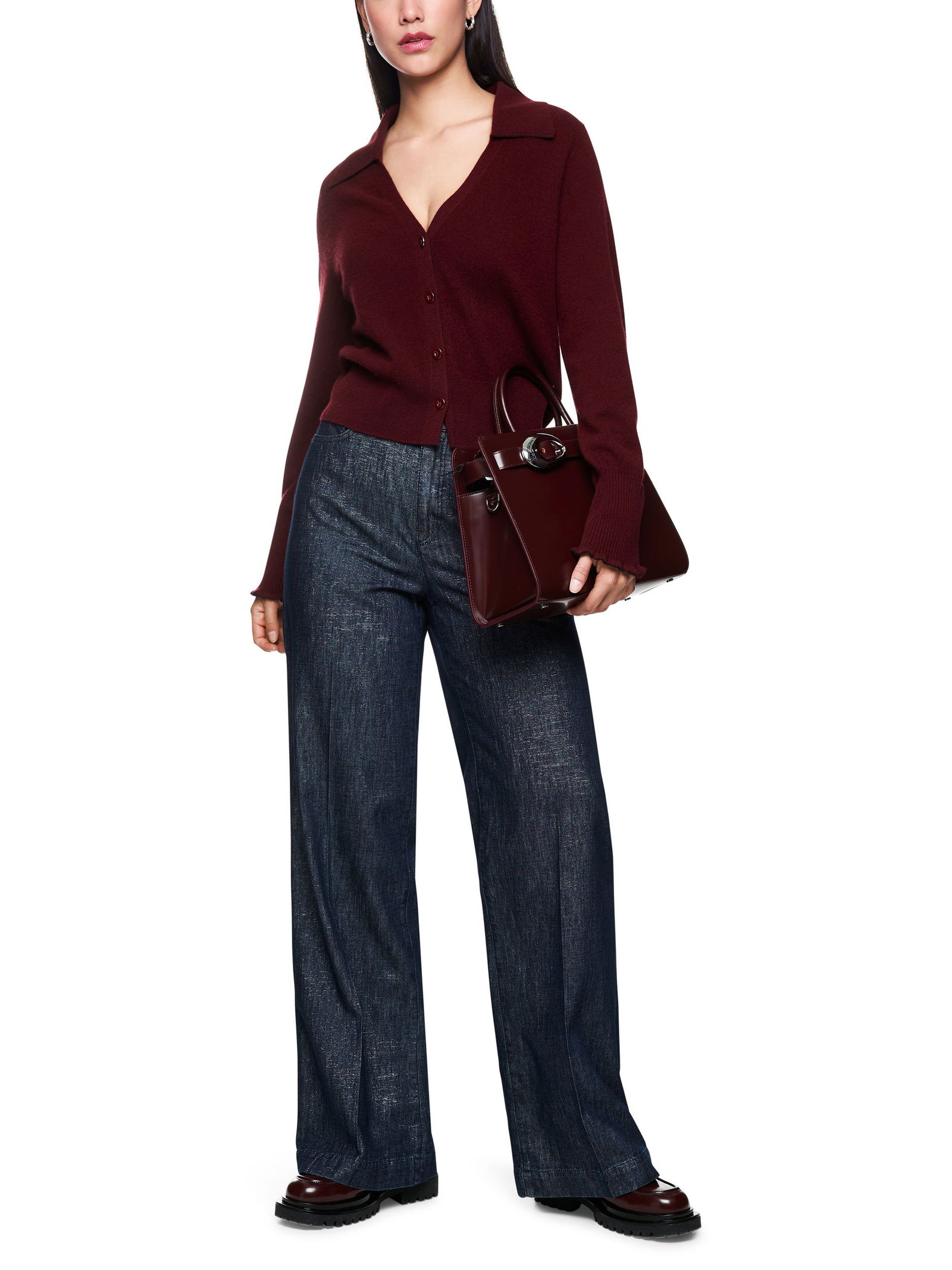 62687f66cf4d04594f0805292fe8ffc8 Marc Cain Pants | Marc Cain Pants Schlaghose | 36