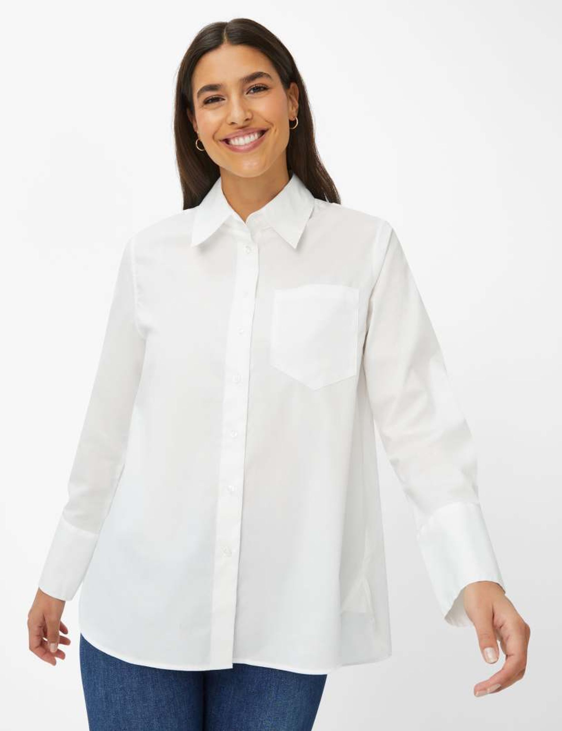 Brax |  Brax Hemdbluse  | 36 | white