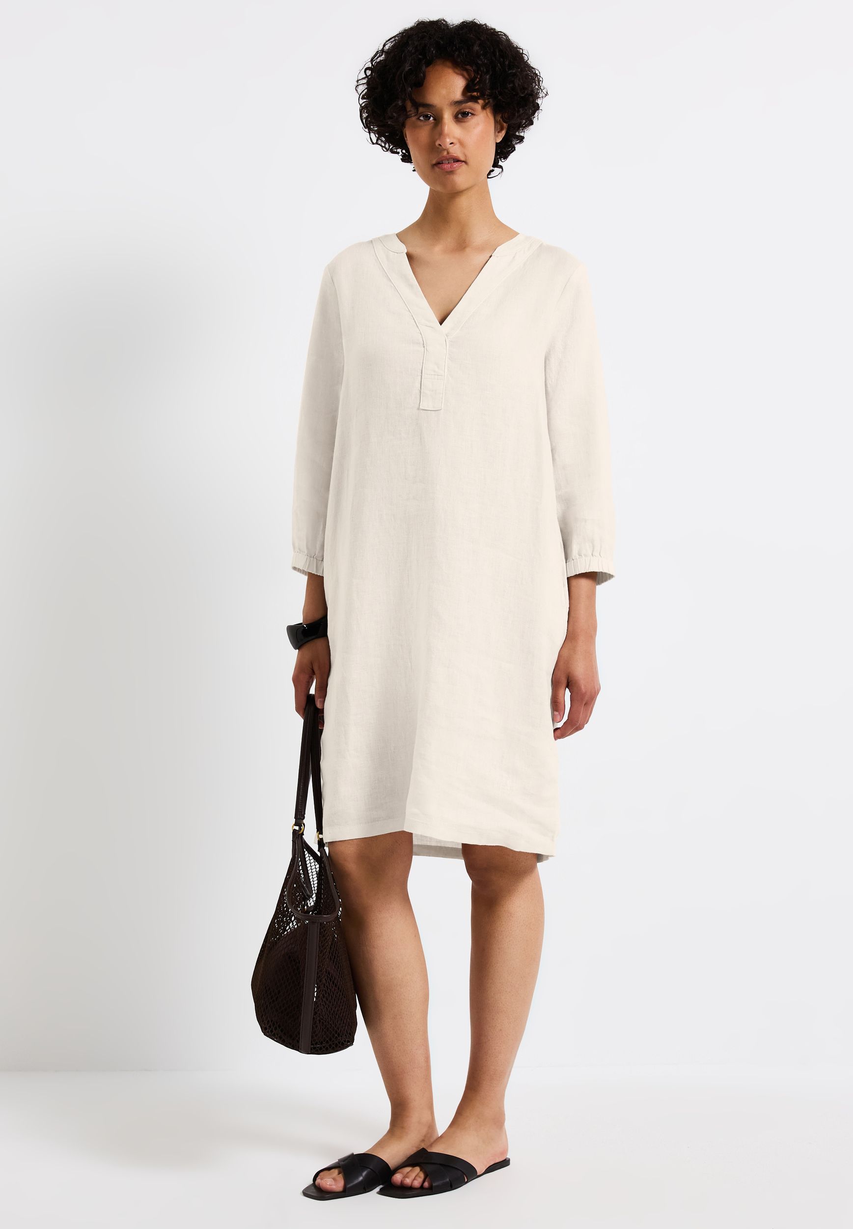  |  Tunika-Kleid aus Leinen | 40 | 4565_16269