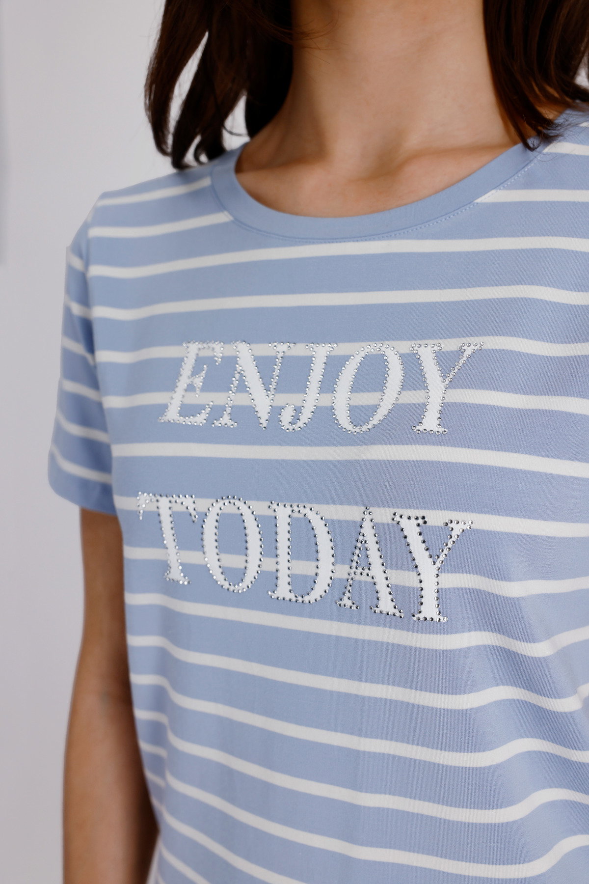 T-Shirt, sea side ringel #5