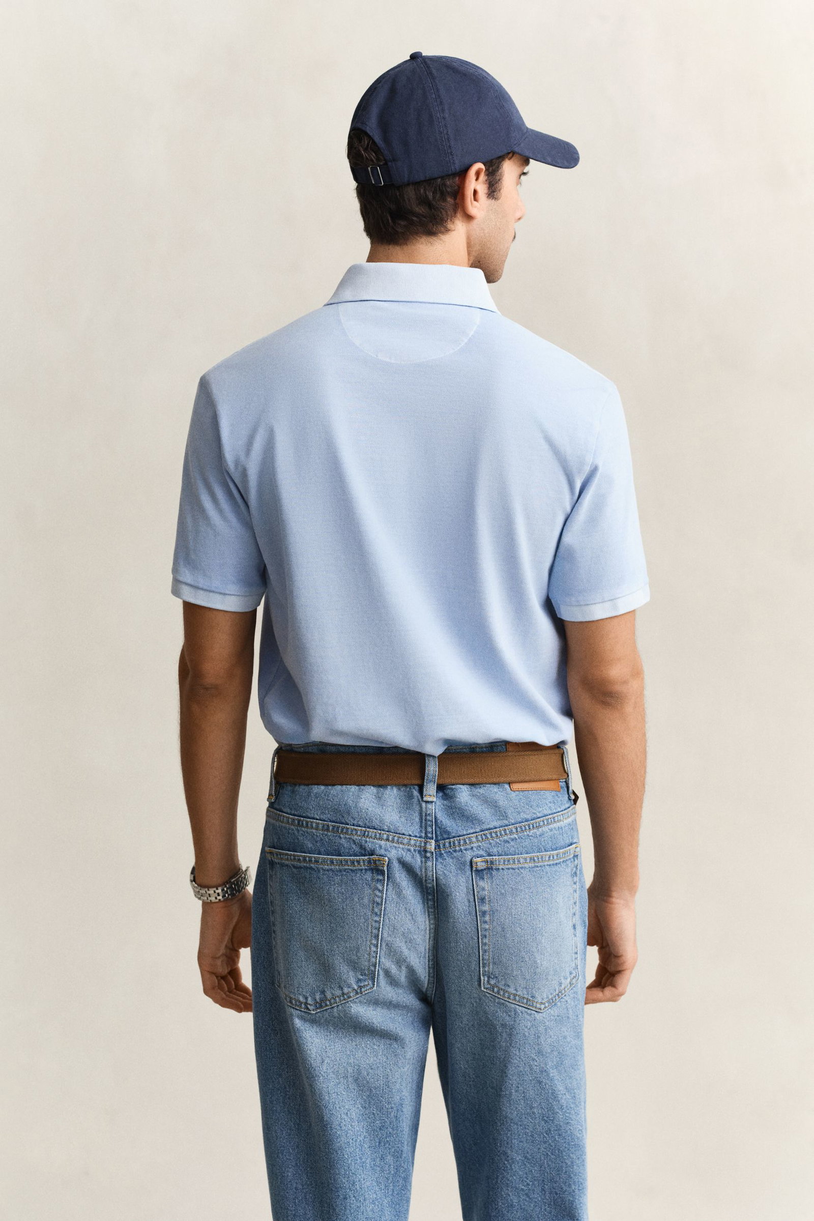 Gant |  Gant Poloshirt Sunfaded Piqué | L | dark khaki