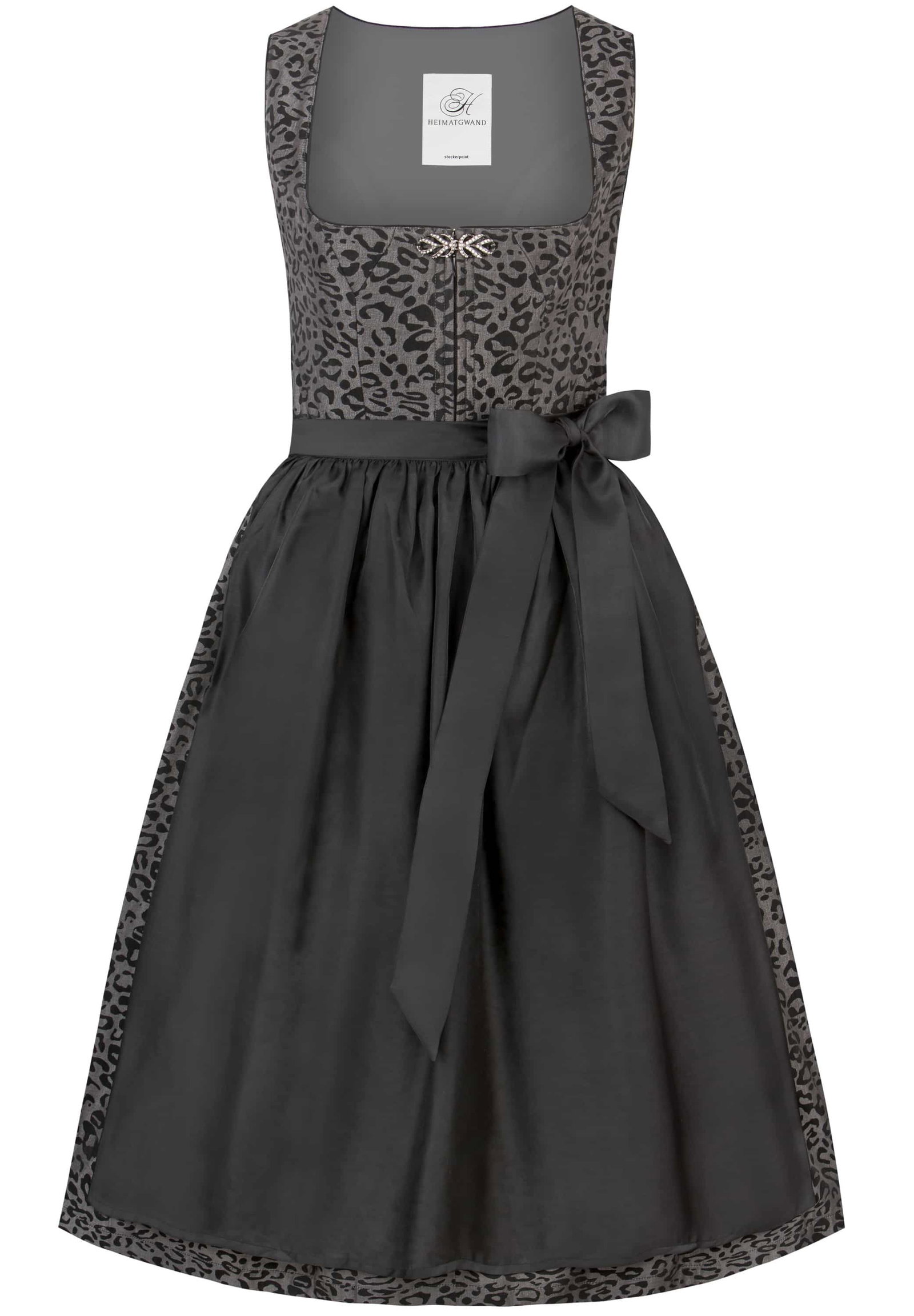Stockerpoint Heimatgwand Dirndl Ravinna anthrazit 70cm #6