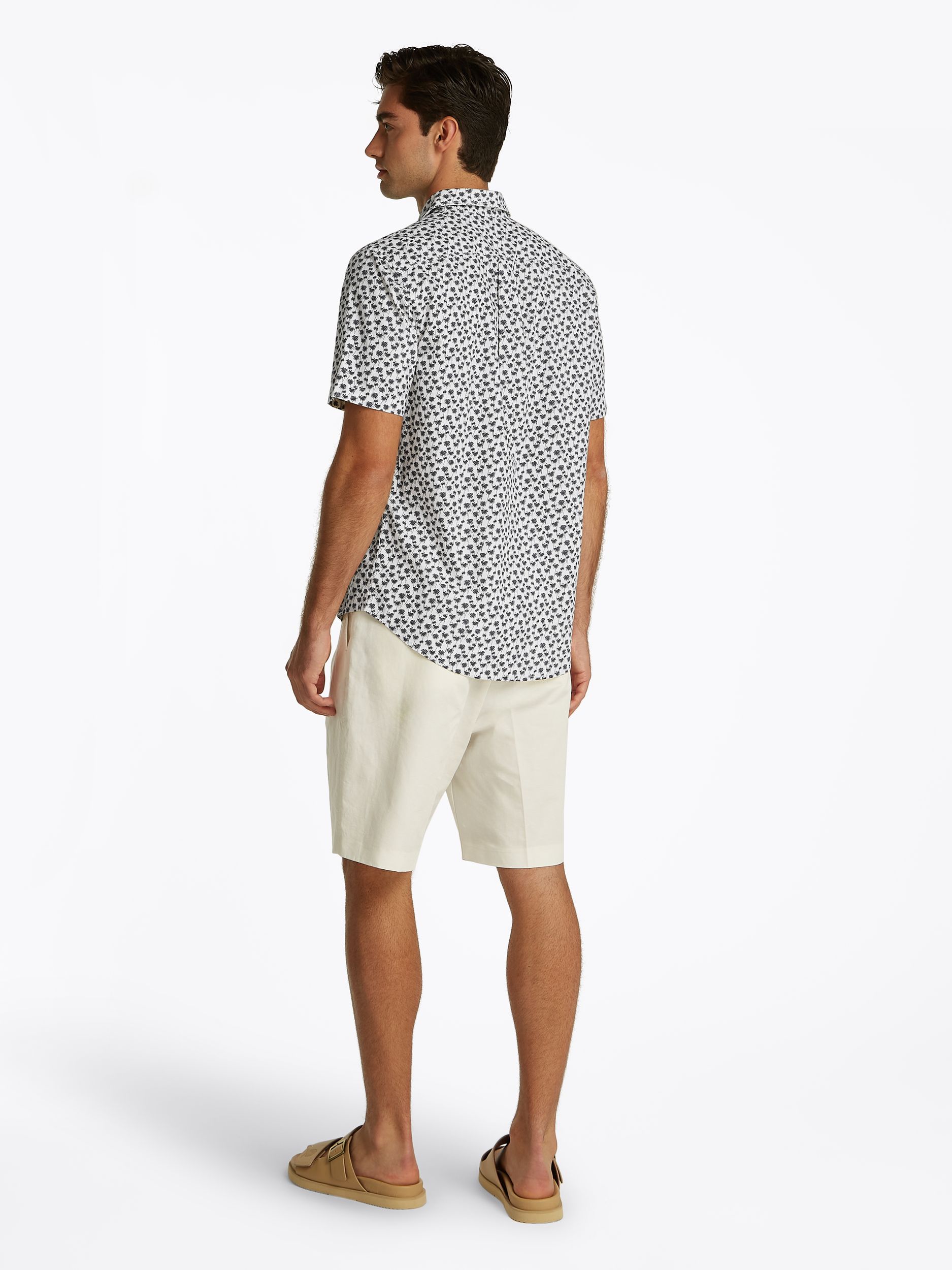 Tommy Hilfiger |  Tommy Hilfiger Hemd Regular Fit  | M | optic white / carbon navy