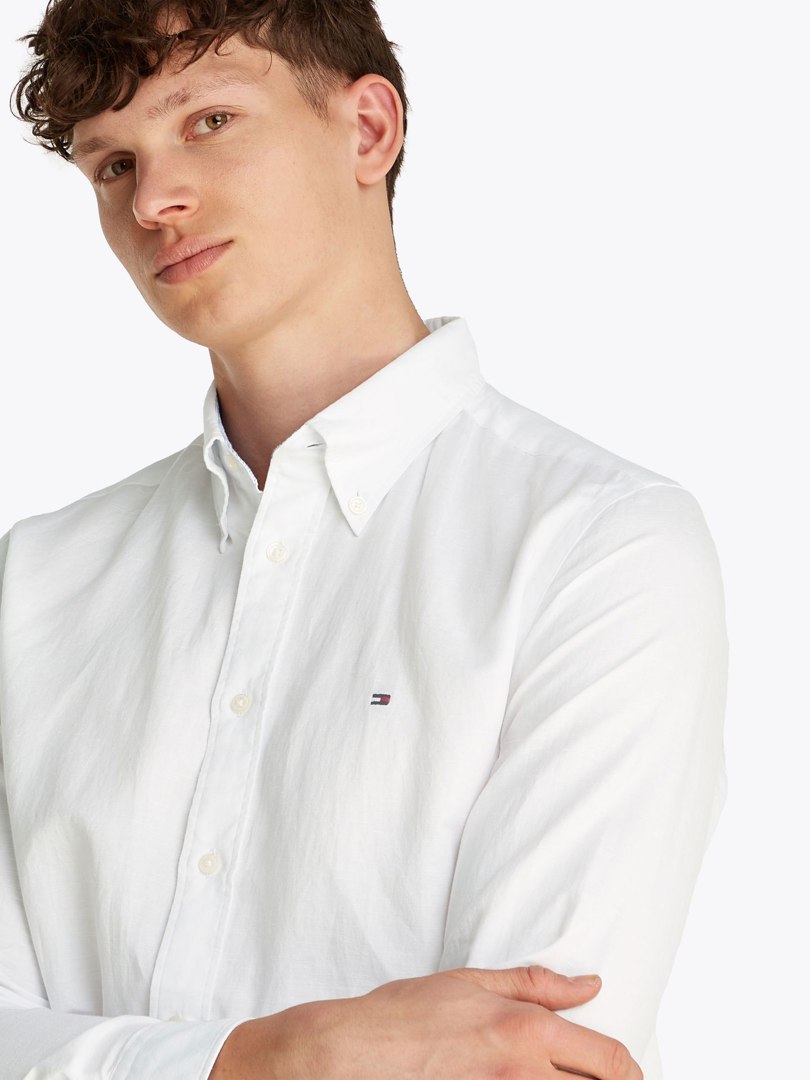 Tommy Hilfiger |  Tommy Hilfiger Hemd Regular Fit  | XXL | th optic white