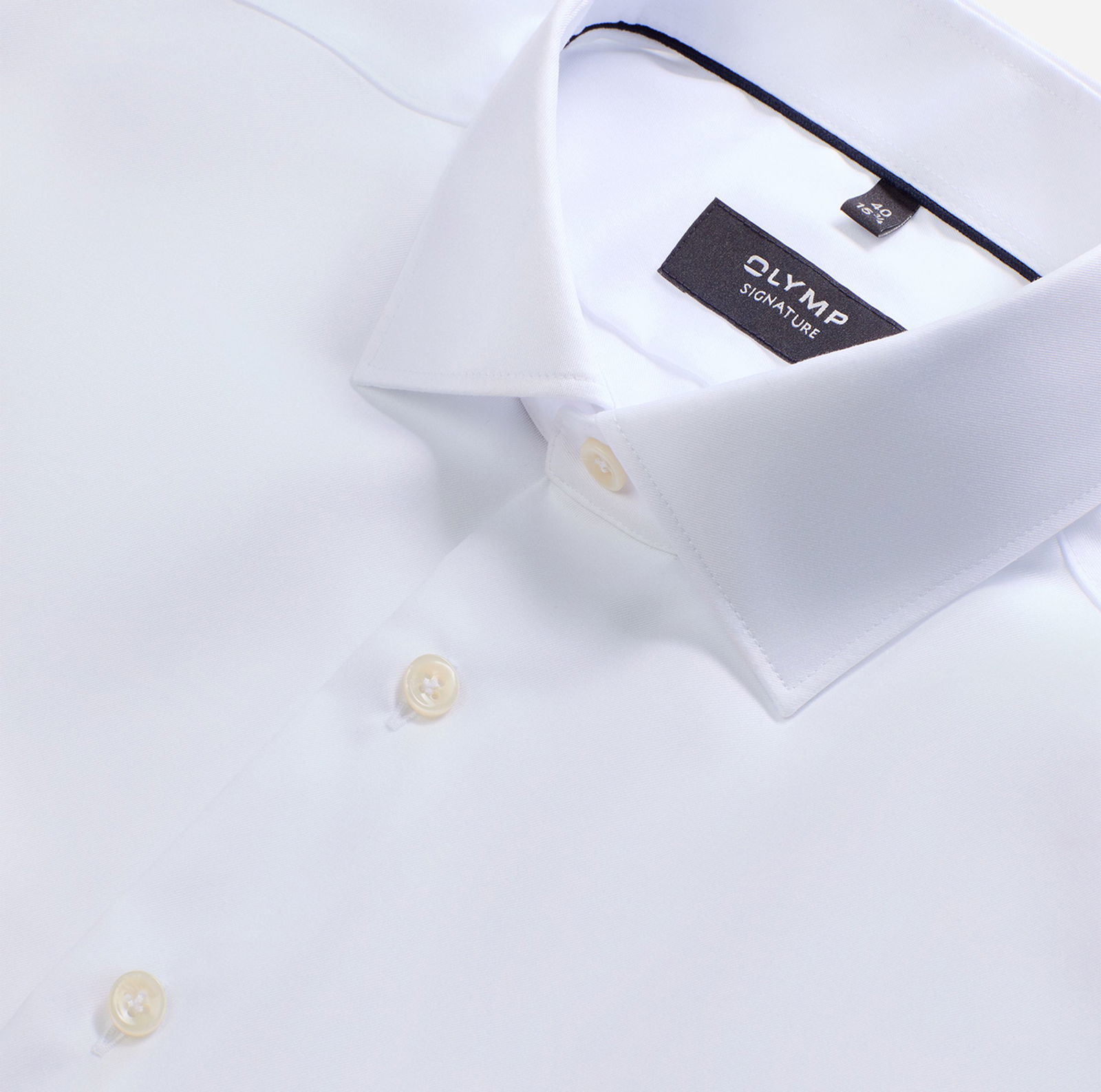 OLYMP Signature |  OLYMP Signature Hemd Modern Fit  | 41 | weiß