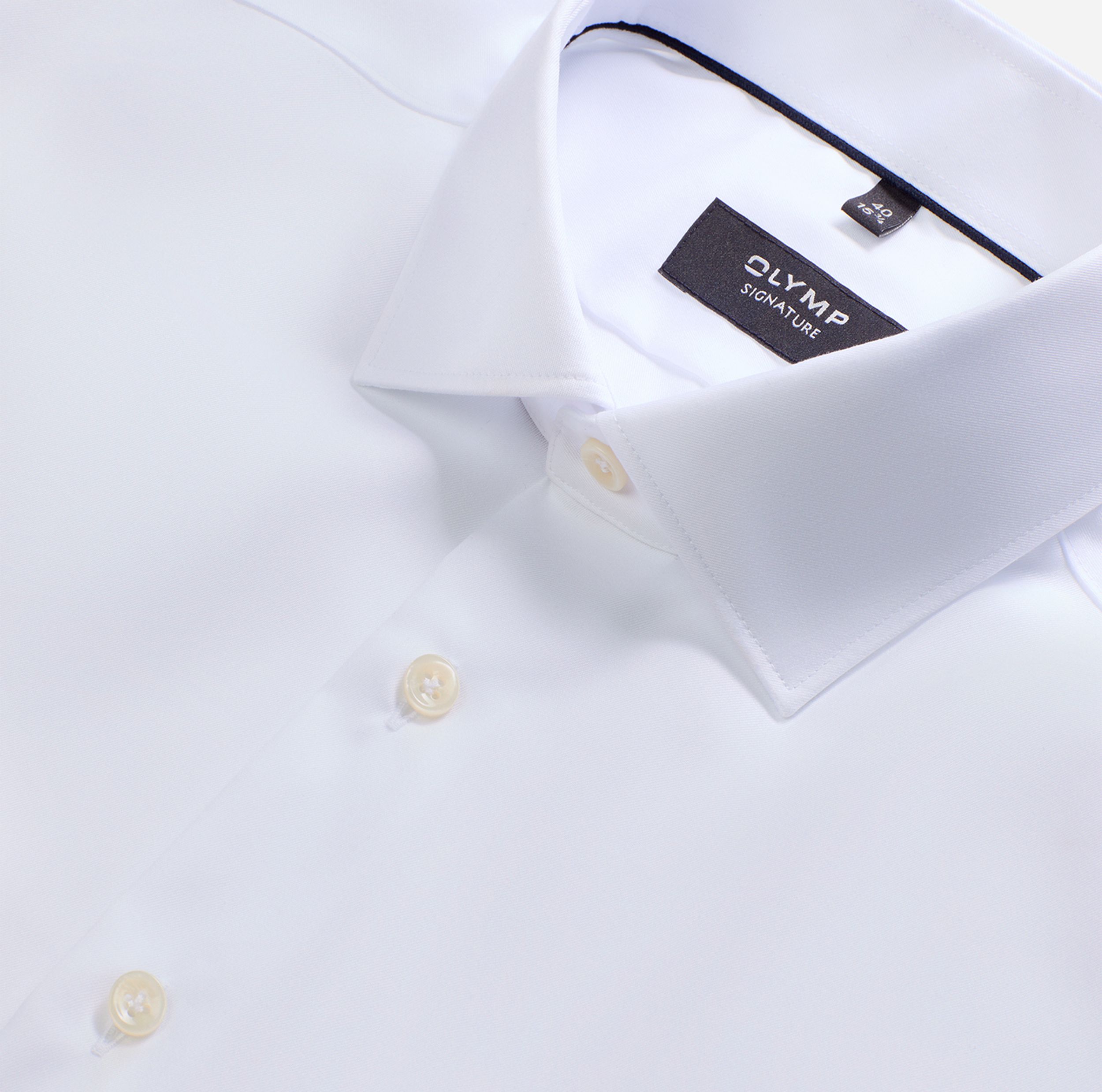 OLYMP Signature |  OLYMP Signature Hemd Modern Fit  | 41 | weiß