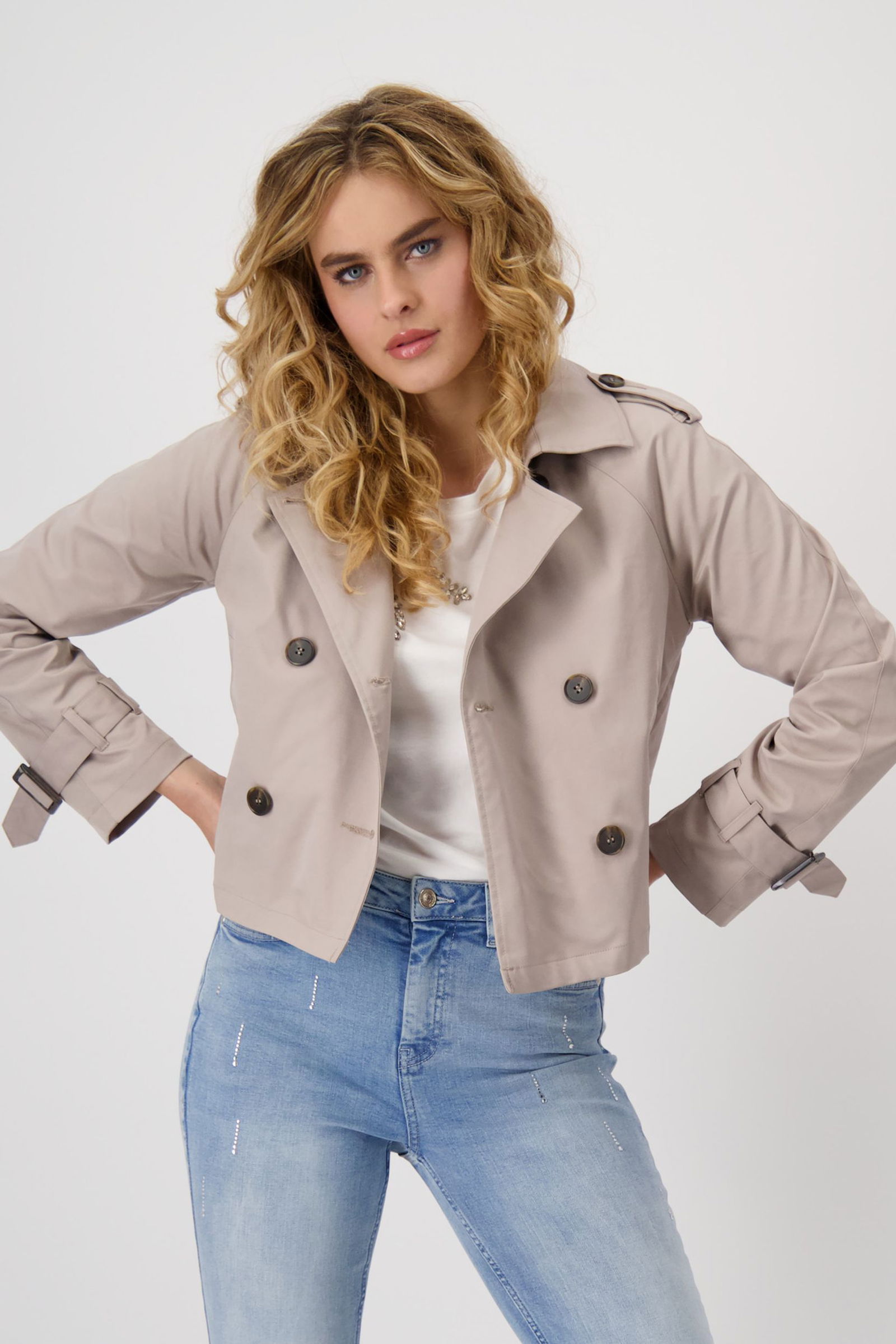 d2112e9dffdcd6afc36bd3bdf2774716 Monari | Monari Funktionsjacke | 44 | dark linen