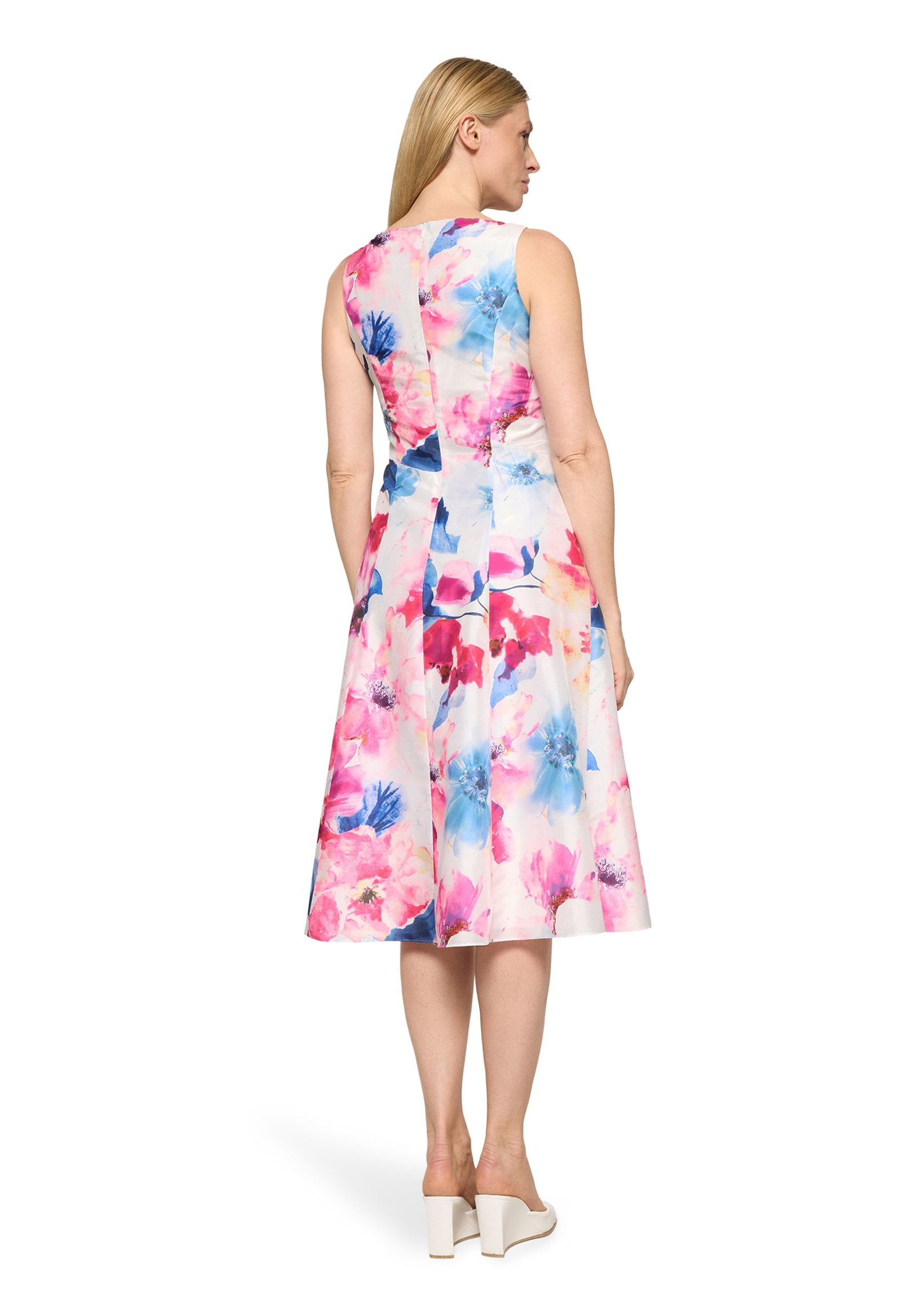 Vera Mont | Vera Mont Kurzes Kleid | 42 | cream/pink