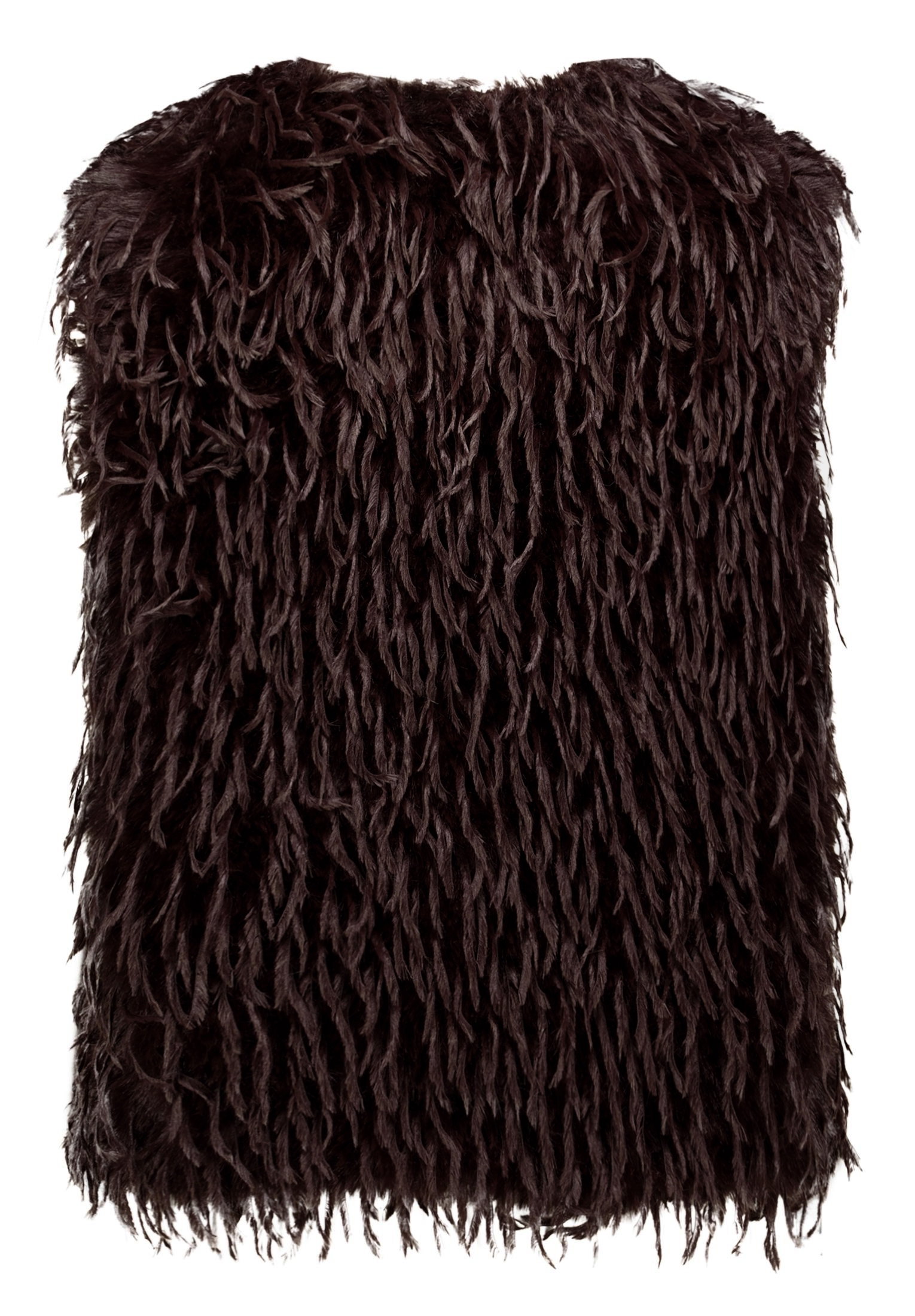 Weste Fell/Pelz, Espresso Brown #2