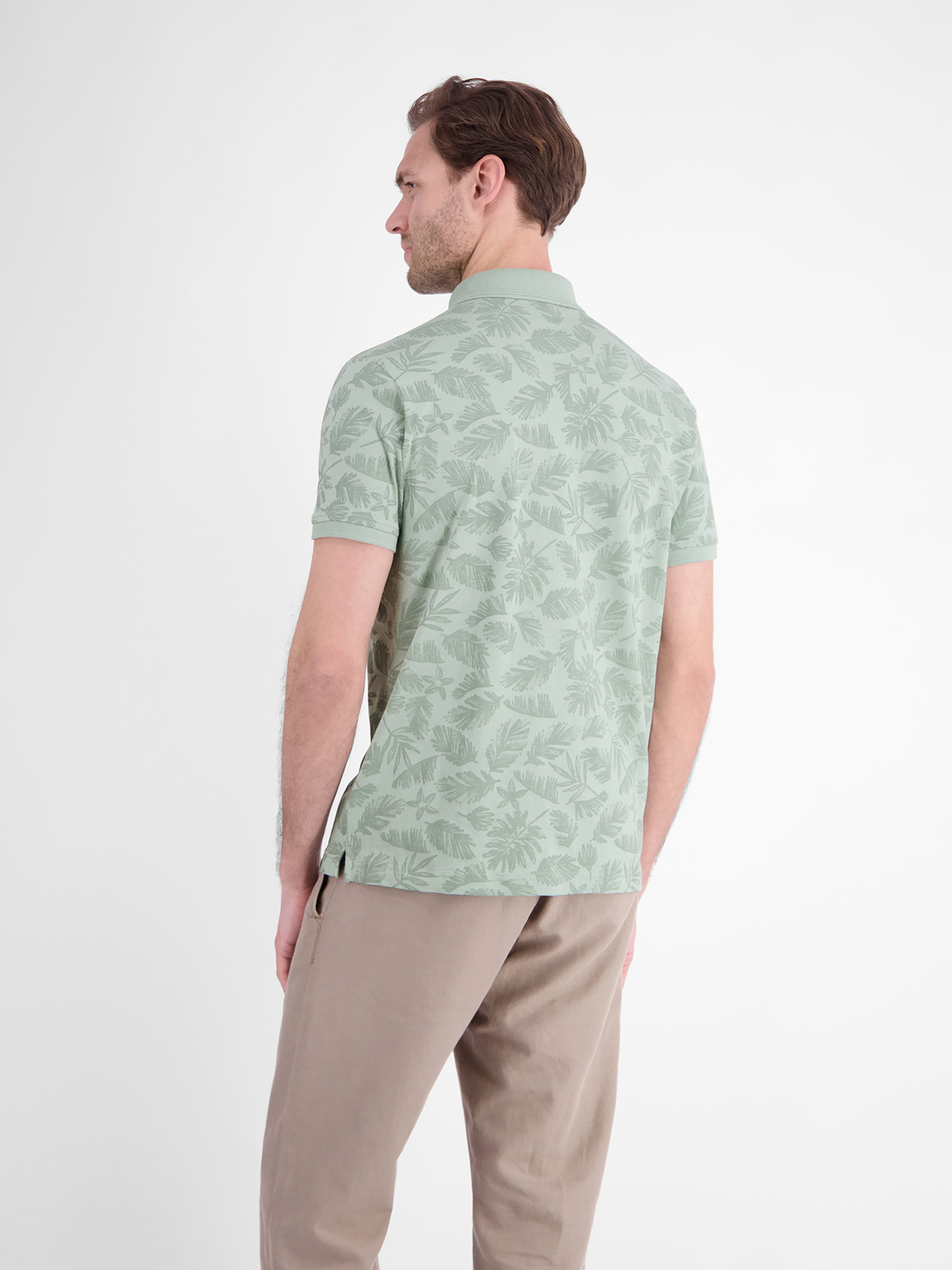POLO 1/2 ARM, BAY GREEN #4
