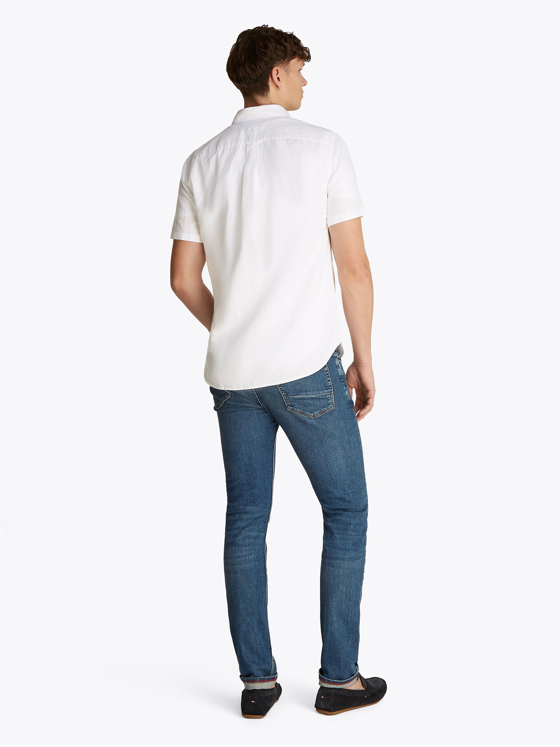 Tommy Hilfiger |  Tommy Hilfiger Hemd Regular Fit  | L | th optic white