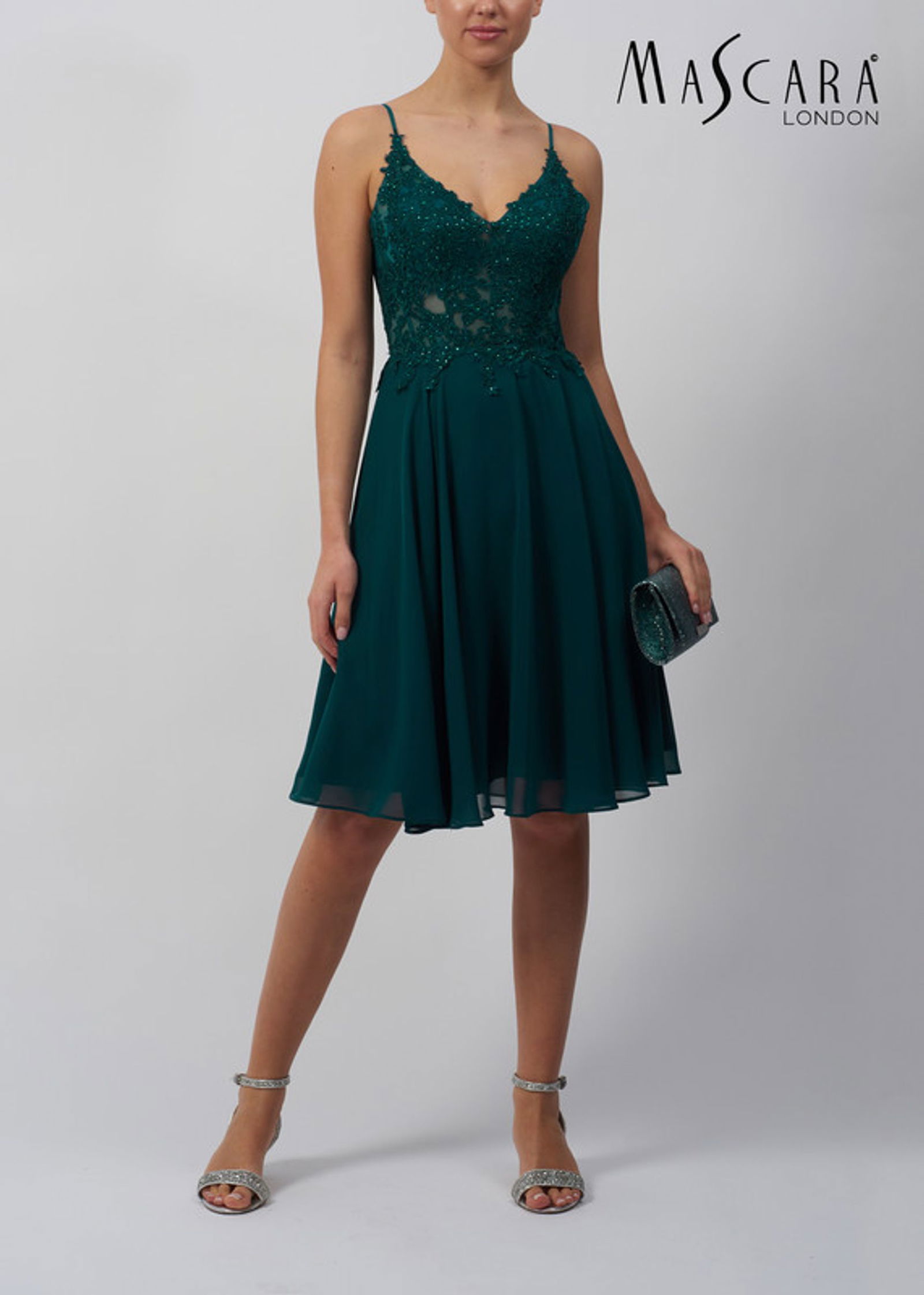 fabe671d335bb82cdb7a5ee6ebce5577 Mascara London | Mascara London Kurzes Kleid | 32 | forest