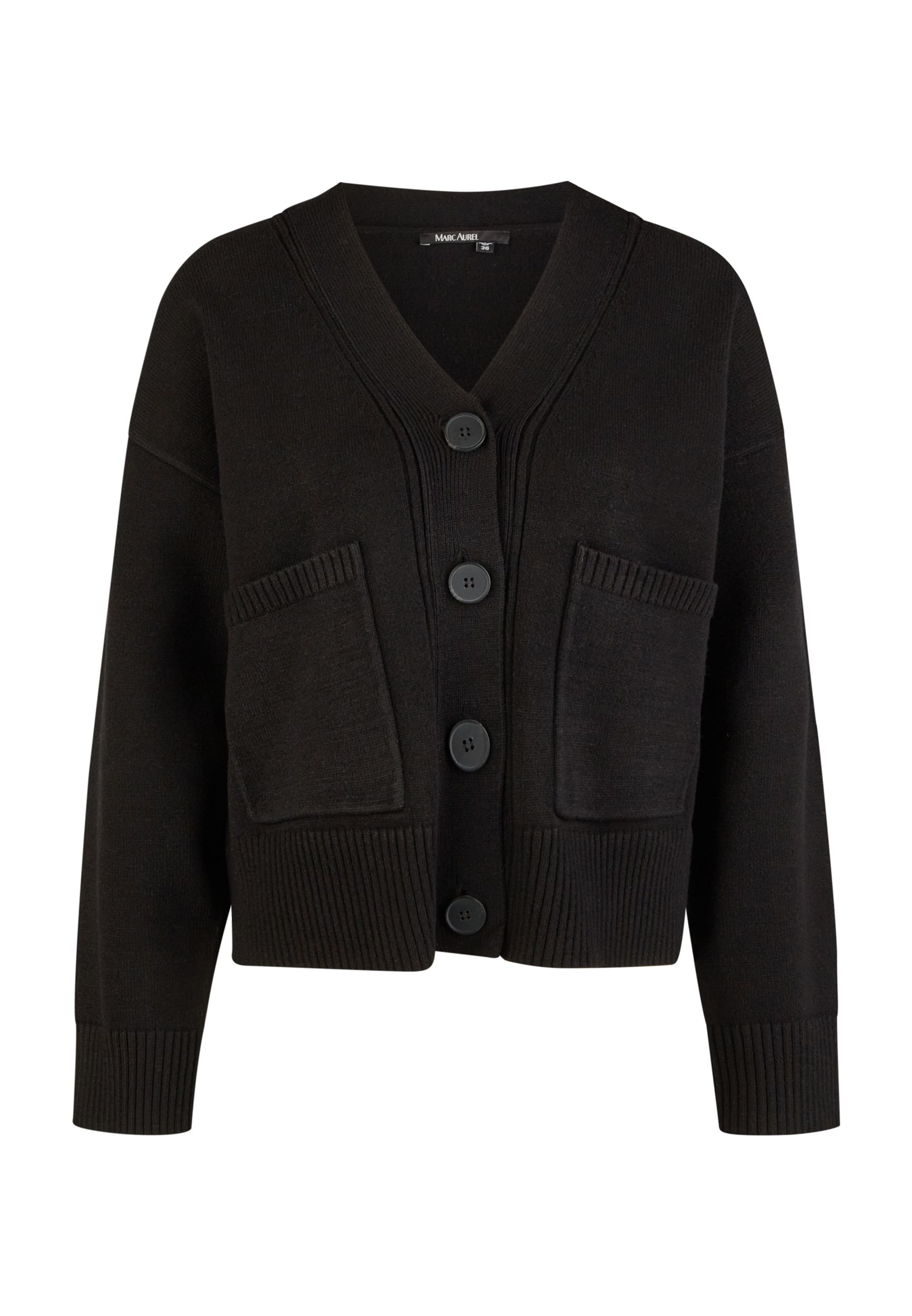 Marc Aurel |  Marc Aurel Strickjacke | Cardigan  | 46 | black