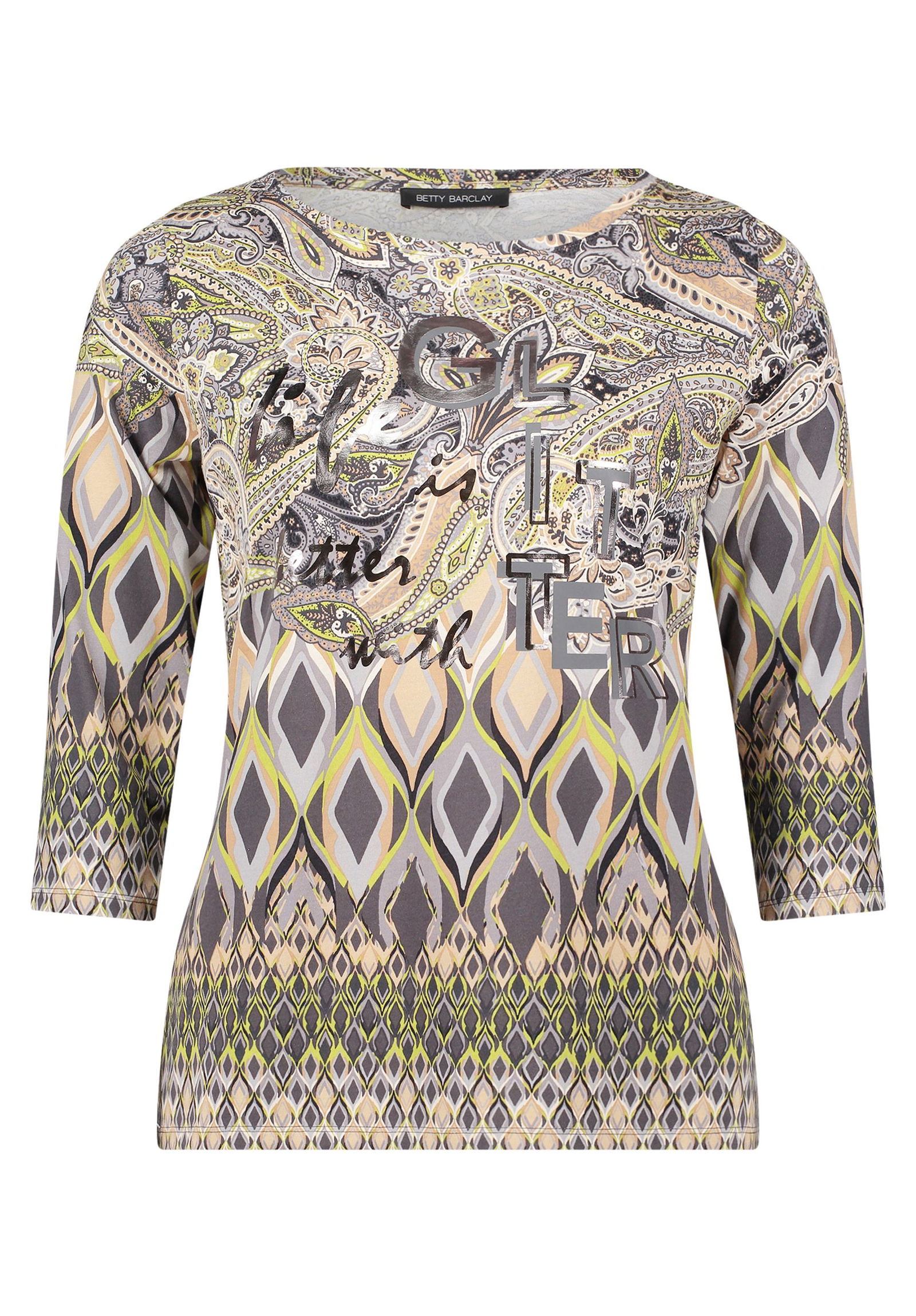 33ca20f36bc099d8da1021912420042d Betty Barclay | Betty Barclay Shirt | 46 | grau/beige