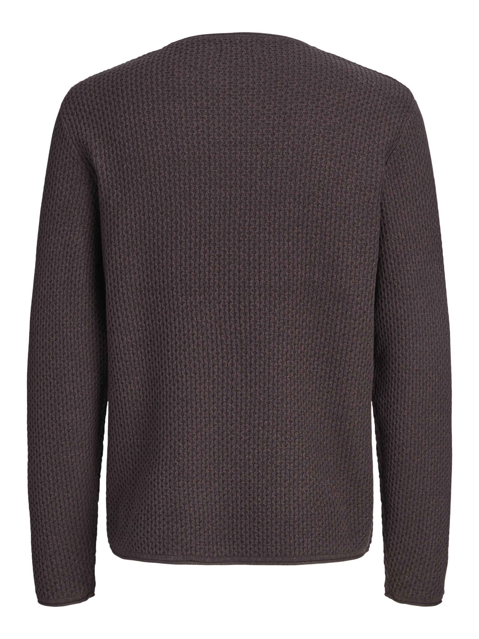 JPRBLUMASON KNIT CREW NECK SN, Choc #2