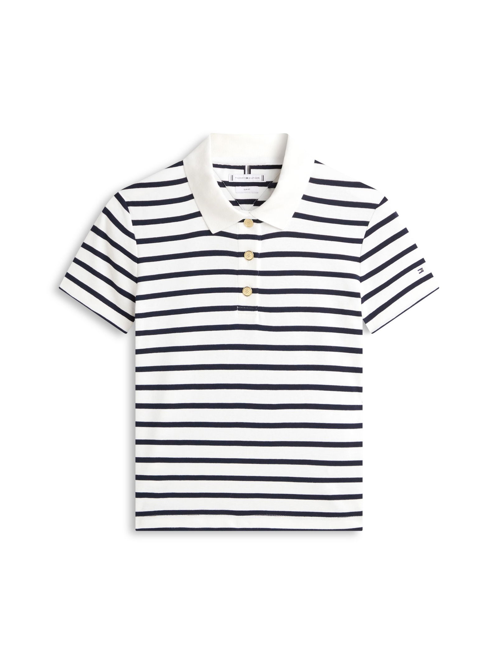 Tommy Hilfiger |  Tommy Hilfiger Poloshirt  | L | tempo blue / ecru