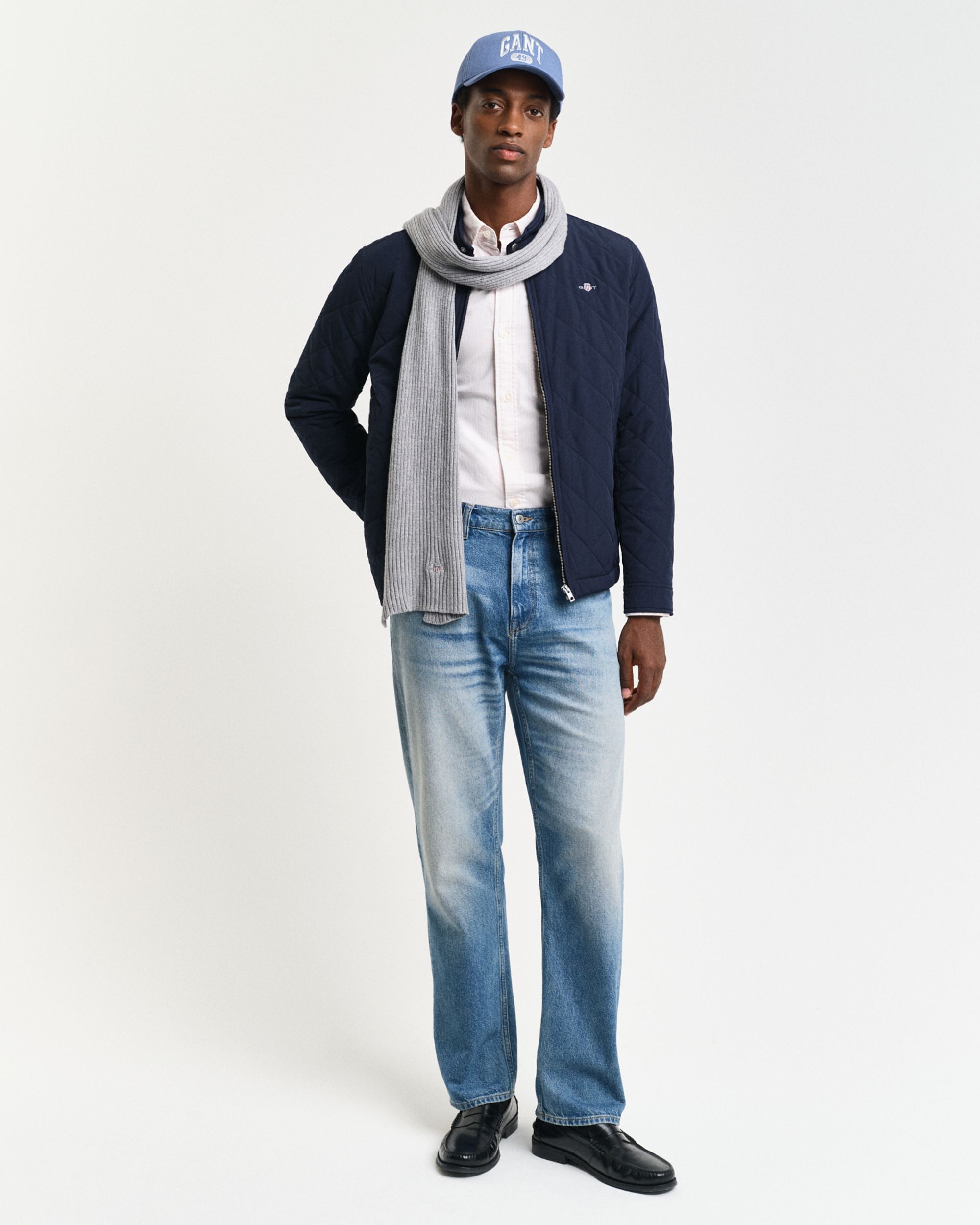 Gant |  Gant Blouson  | XXXL | evening blue