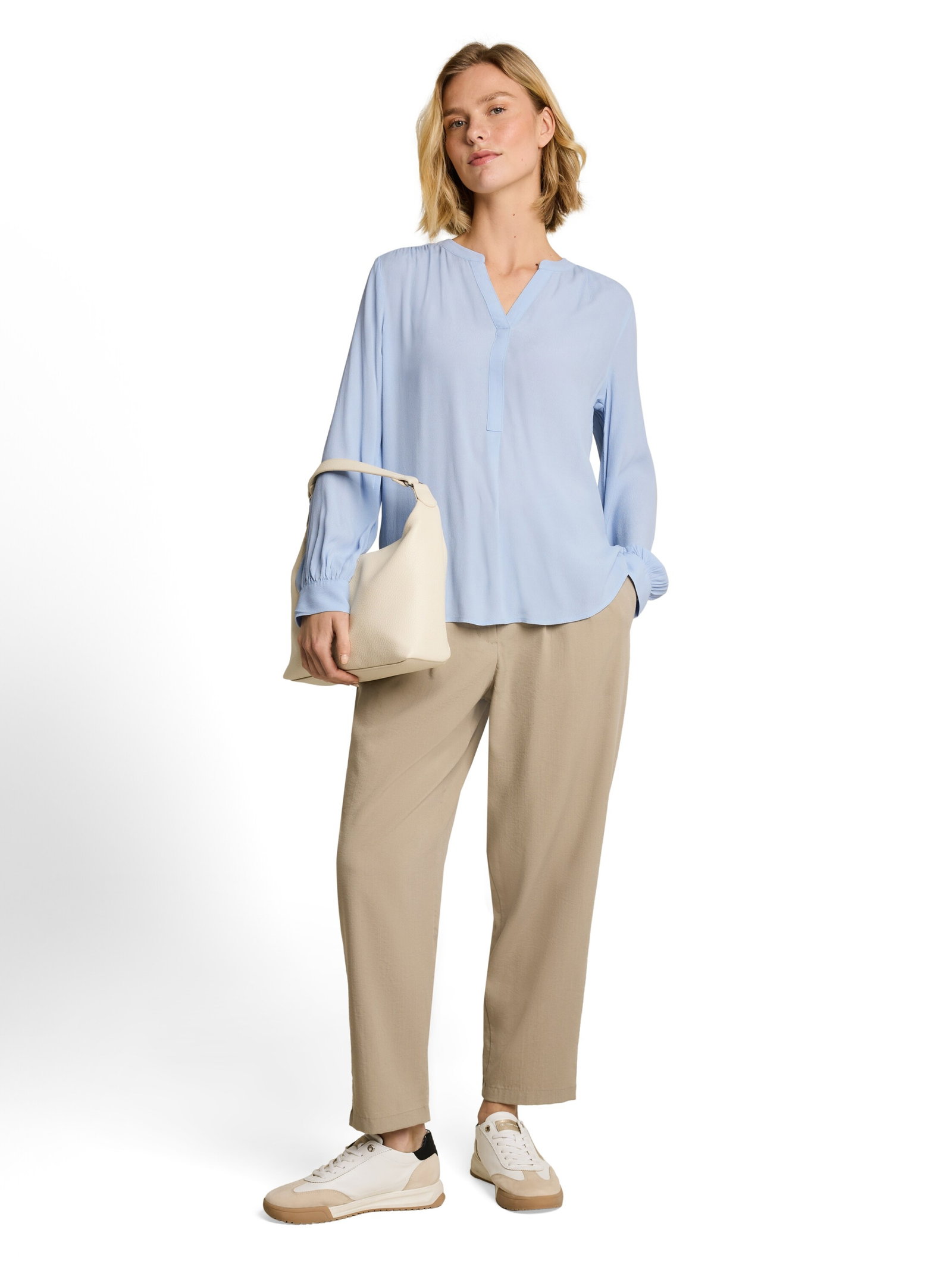 blouse easy longsleeves shape, Kentucky Blue #3