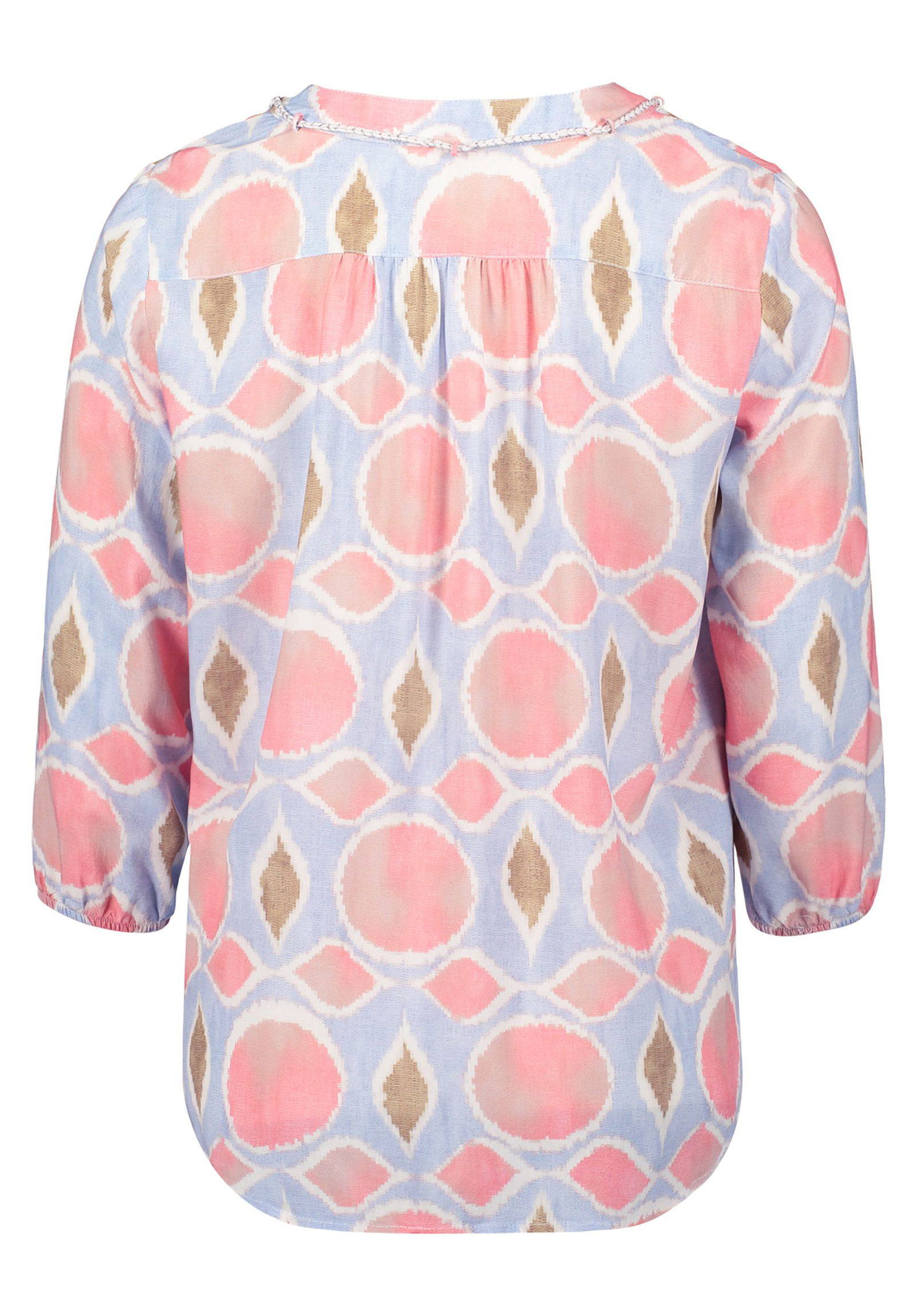 e17378d5672ff0f8575c9d09348b081d Cartoon | Cartoon Druckbluse | 40 | rosé/blue