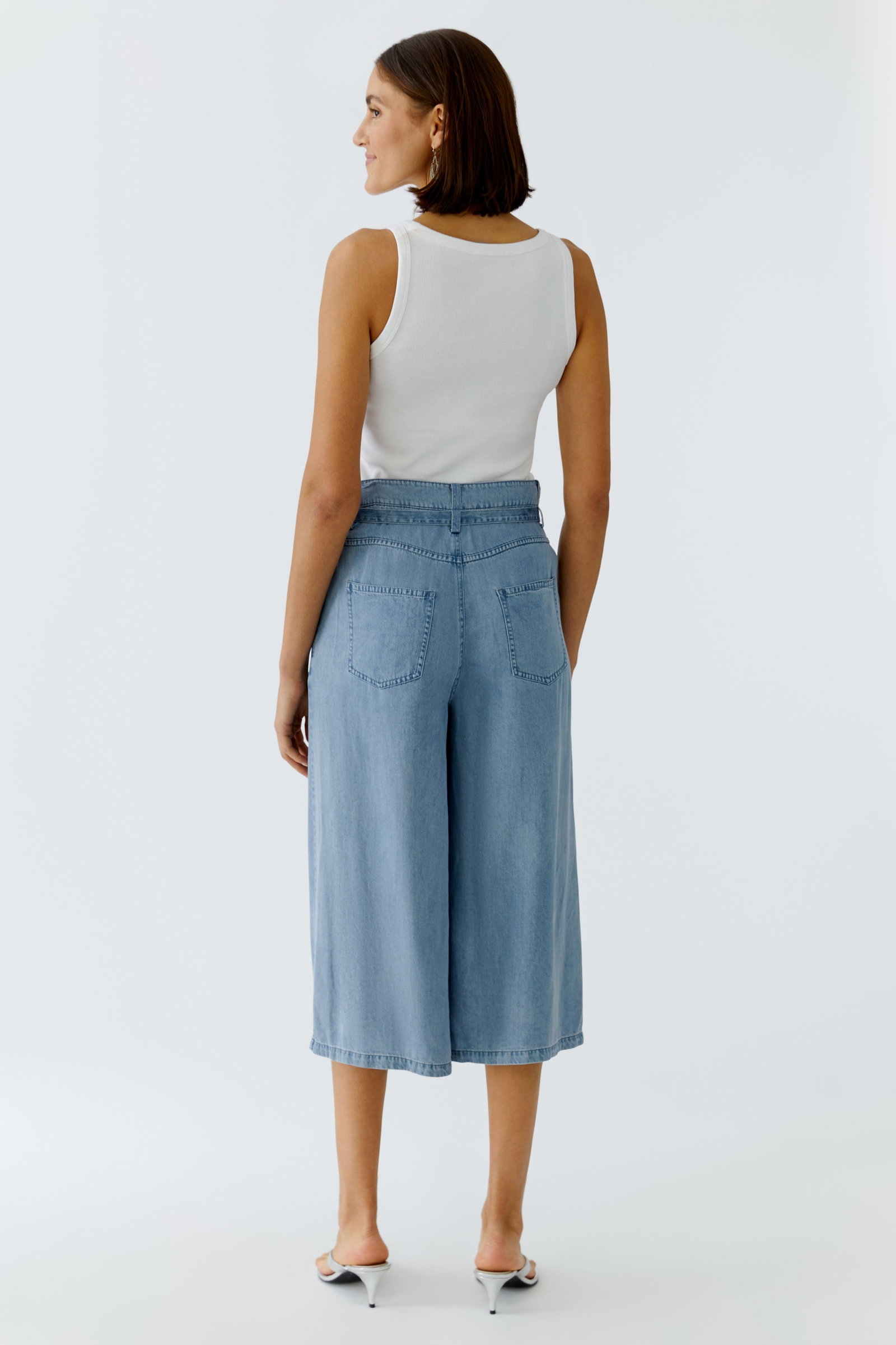Oui leichte Lyocell Hose 7/8-Hose #6