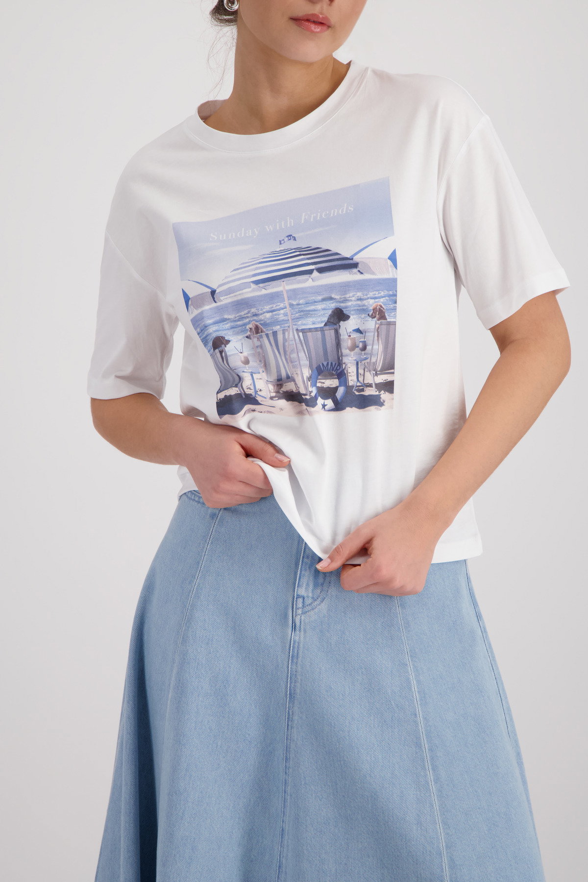 T-Shirt, cream #2