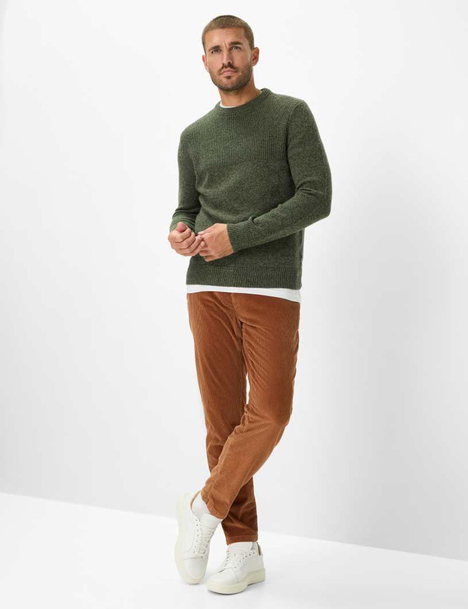 Brax | Brax Weste | XL | soft khaki