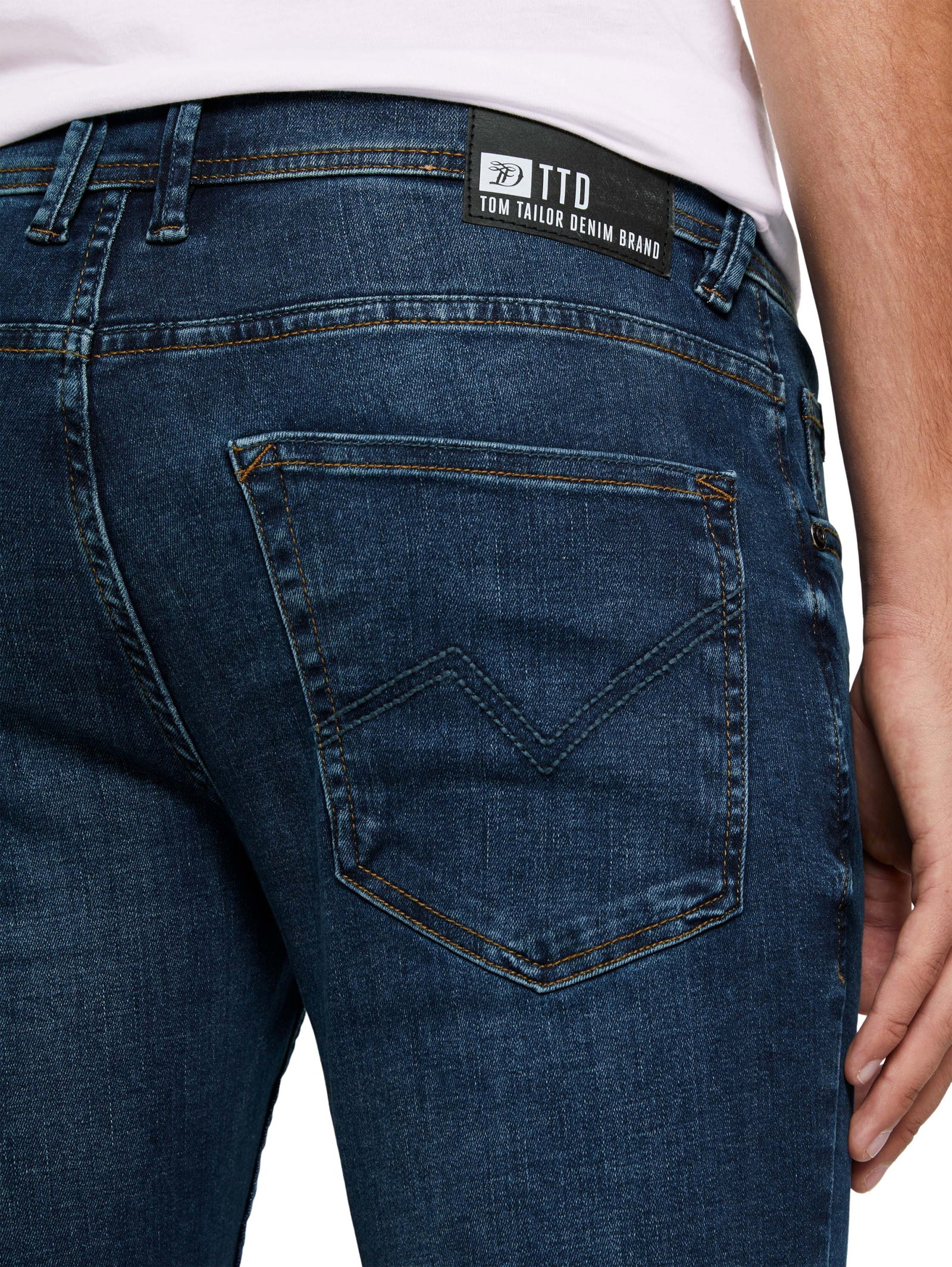 skinny CULVER soft stretch, Used Dark Stone Blue Denim #6