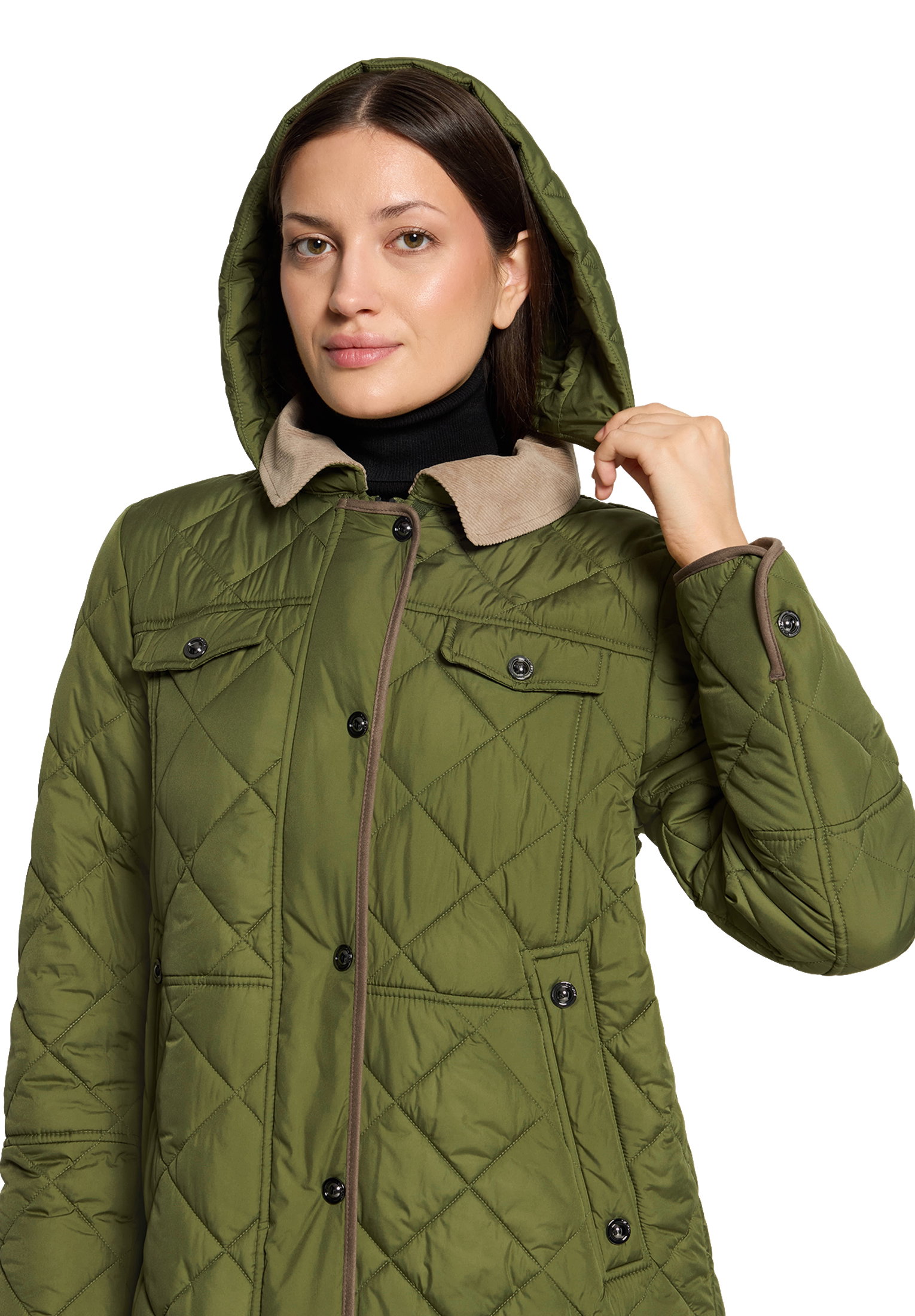 Jacke Watte, Loden Green #8