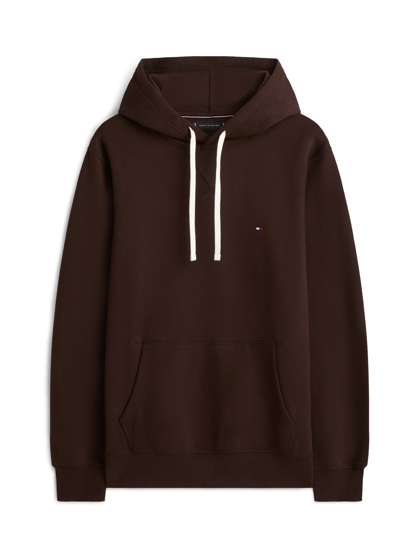 ESS SEASONAL FLEECE HOODY, BROWN #10