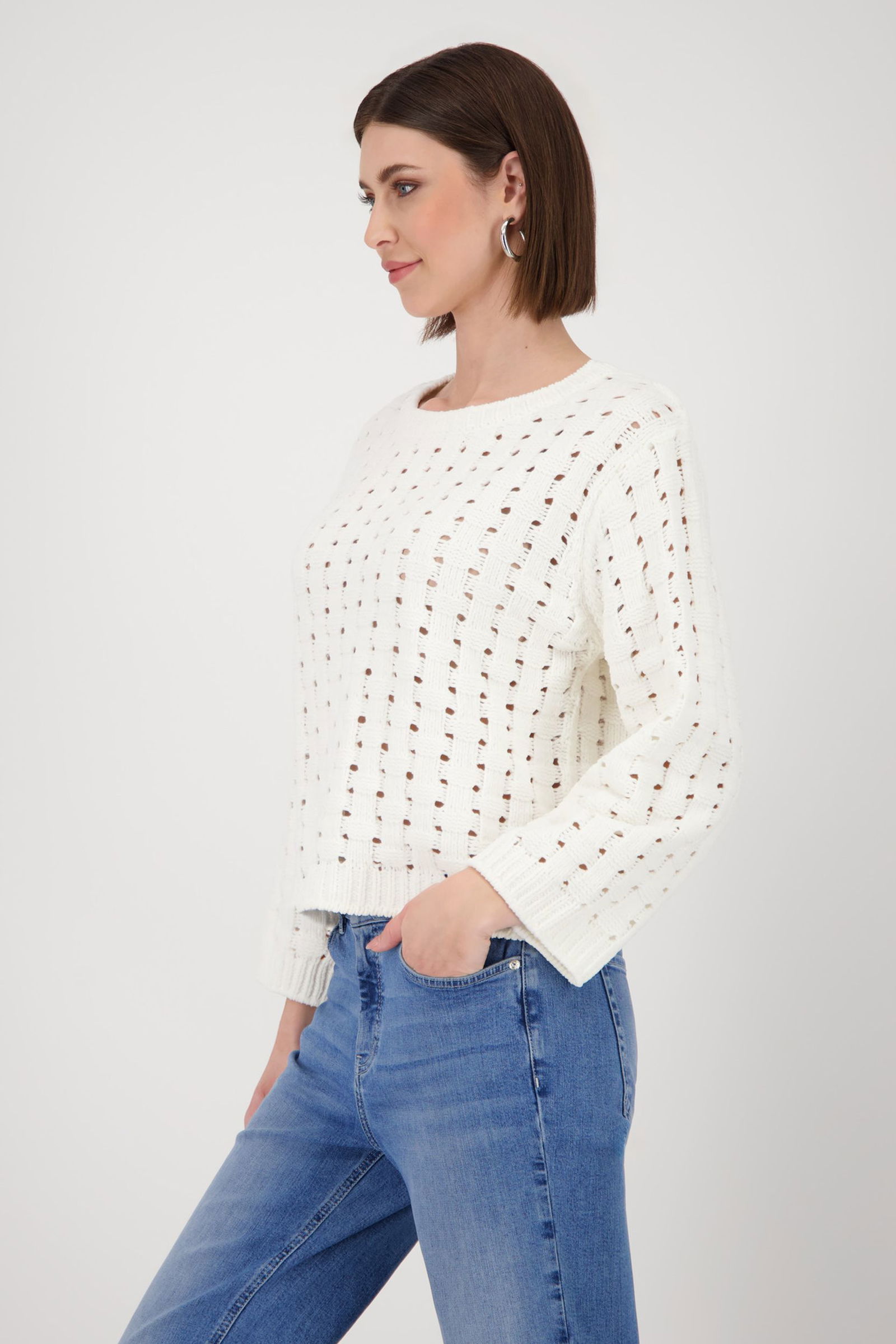 d3b448806bbcf5dc5d4425d7c6ac4de1 Monari | Monari Pullover | 40 | off-white