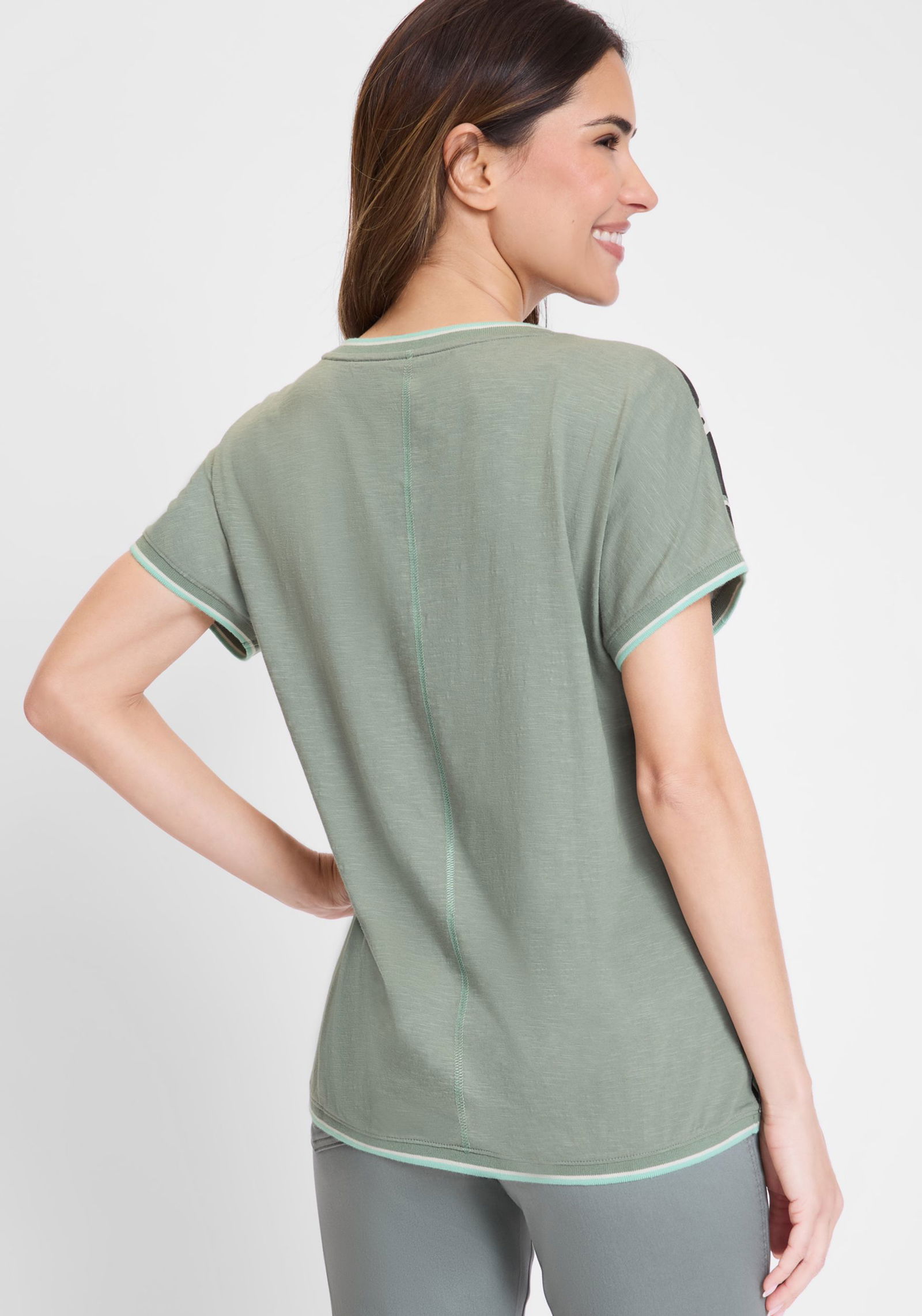 6cde828124f7caf33d8969ca3267d1ca Olsen |  Olsen Druckbluse  | 40 | 72401_50207