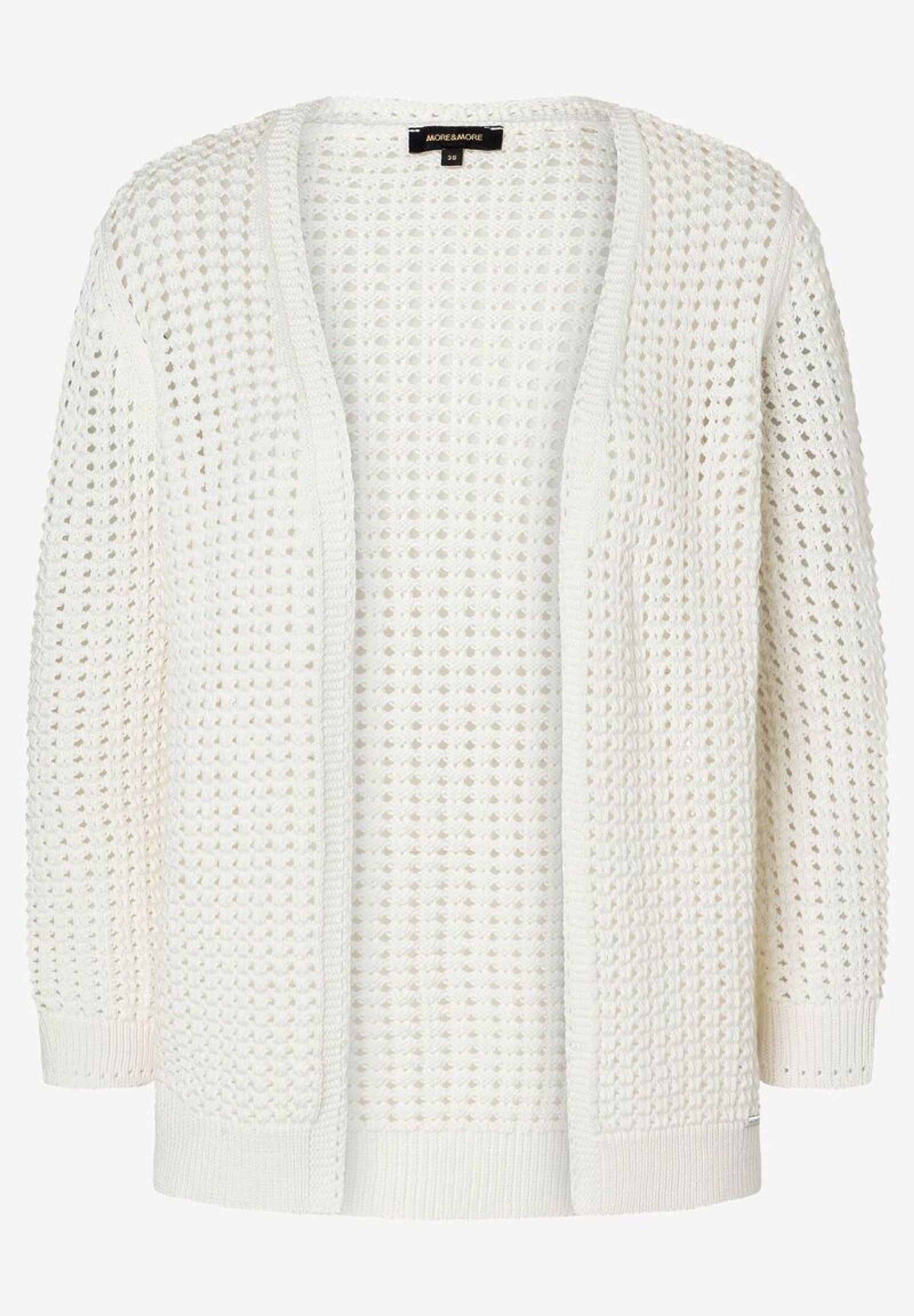 More & More |  More & More Strickjacke | Cardigan  | 44 | ecru